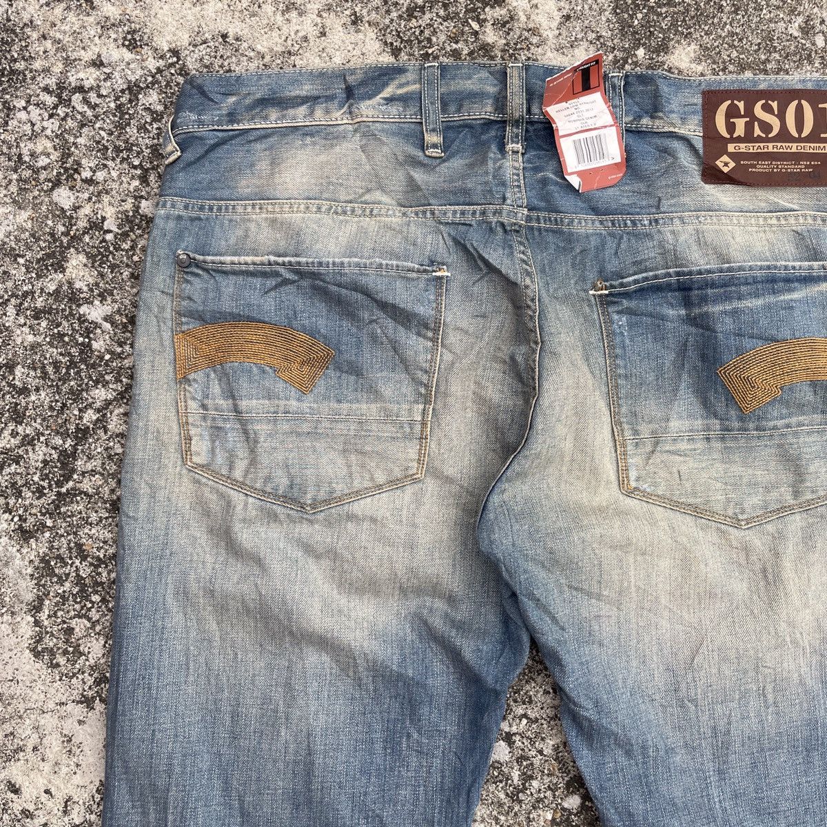 G-Star Vintage G Star Raw Denim Jeans Size US 40 / EU 56 - 9 Thumbnail