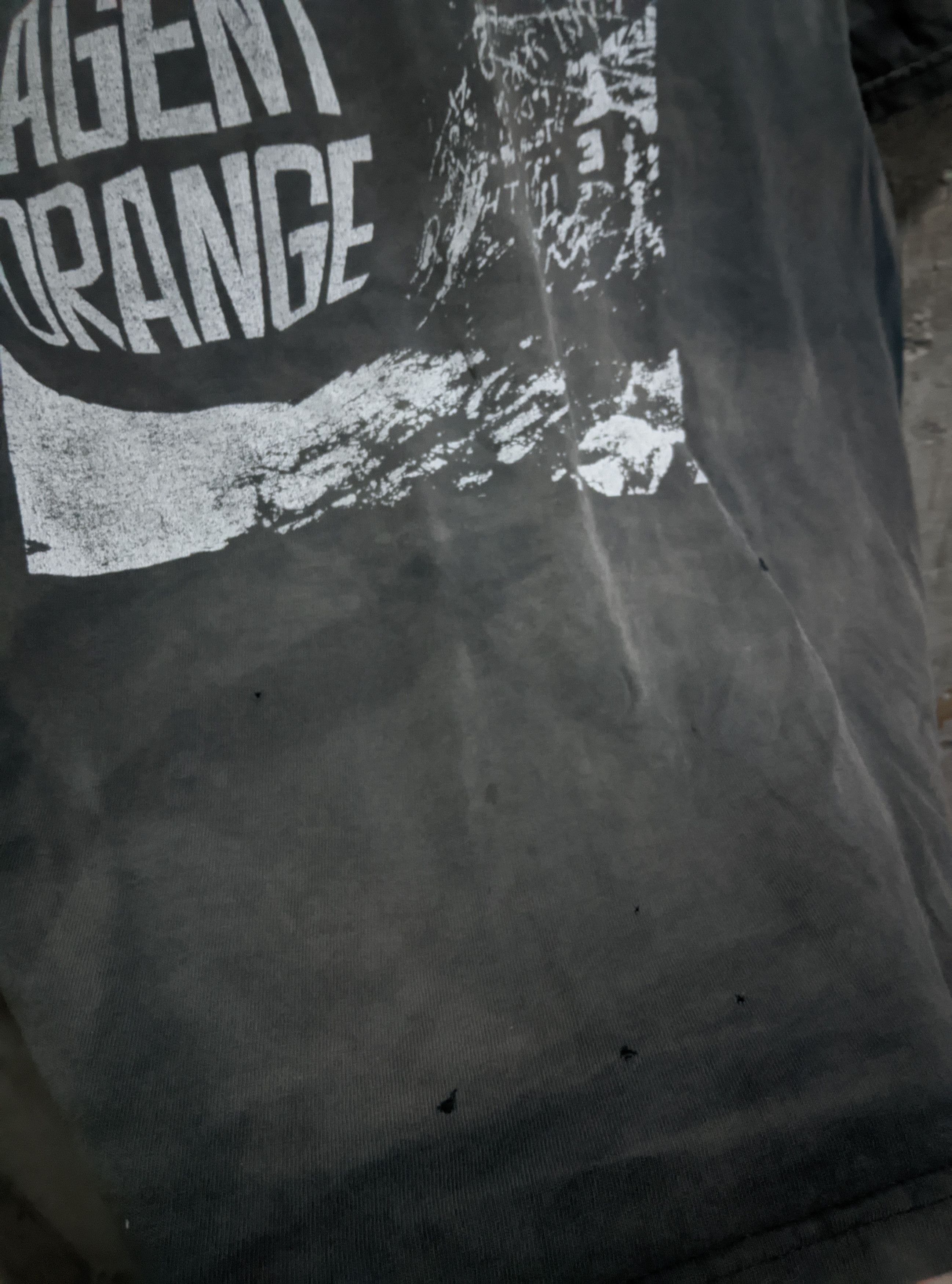 Band Tees Vintage 2000s agent Orange hxc punk distressed thrashed erd Size US M / EU 48-50 / 2 - 8 Thumbnail
