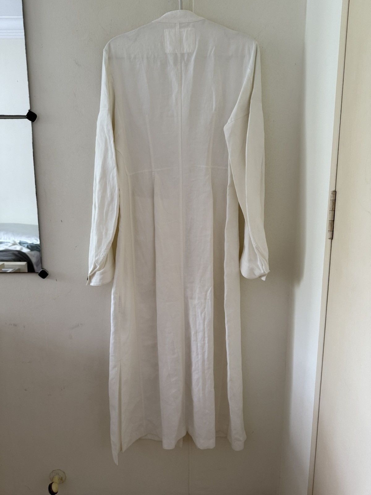 Jil Sander Maxi Linen Dress Size XXS / US 00 / IT 34 - 5 Thumbnail