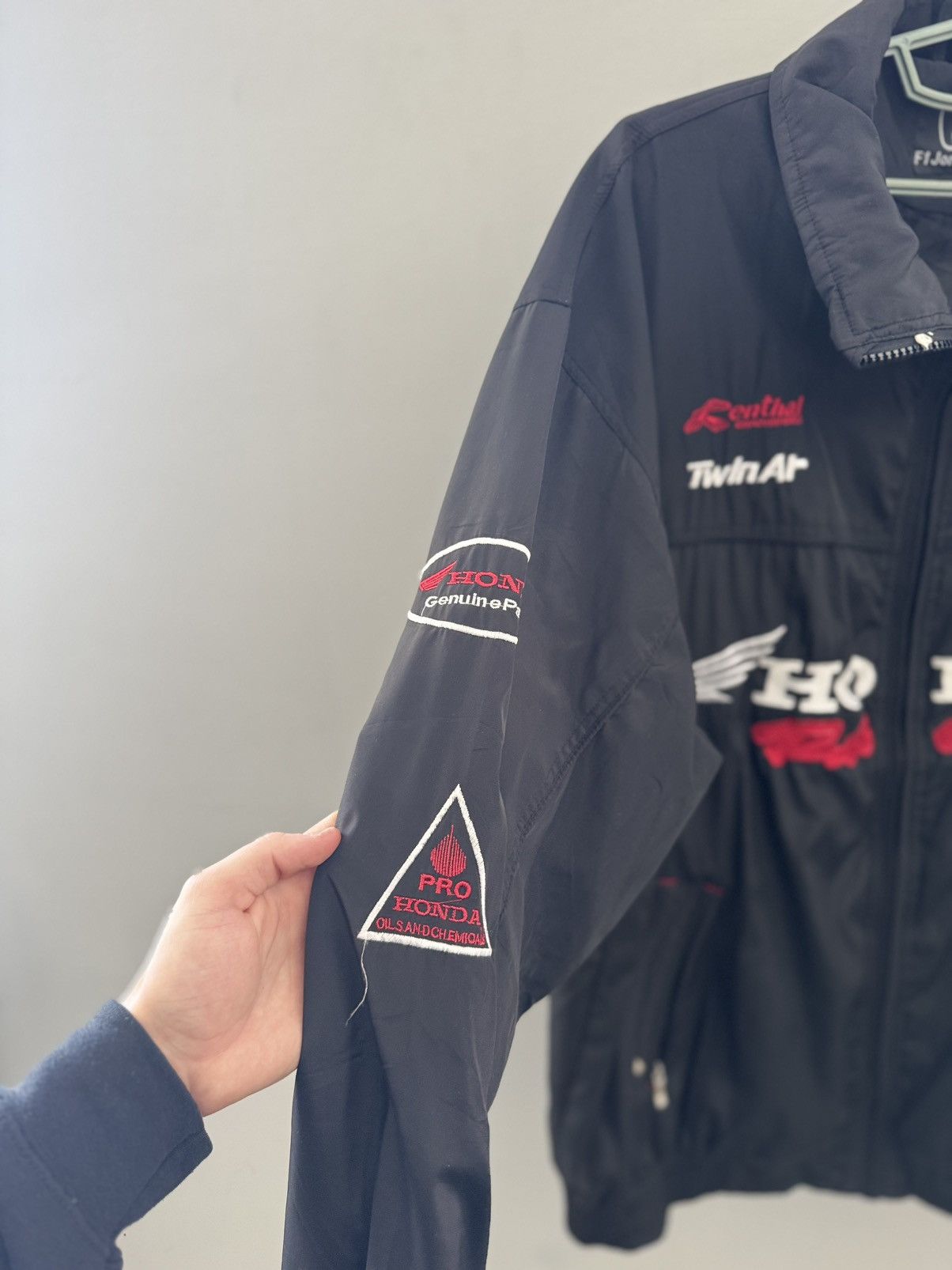 Honda × Vintage Honda Vintage Moto Racing Vintage Avant Garde Biker Jacket Size US XL / EU 56 / 4 - 4 Thumbnail