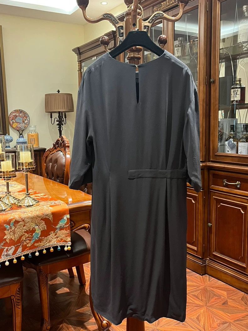 Loro Piana LORO PIANA Silk dress Size M / US 6-8 / IT 42-44 - 2 Thumbnail