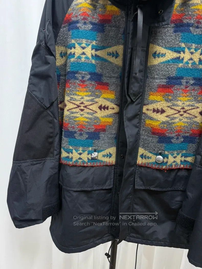 Junya Watanabe Junya Watanabe Ethnic-style silver-buttoned windbreaker ja Size US M / EU 48-50 / 2 - 3 Thumbnail