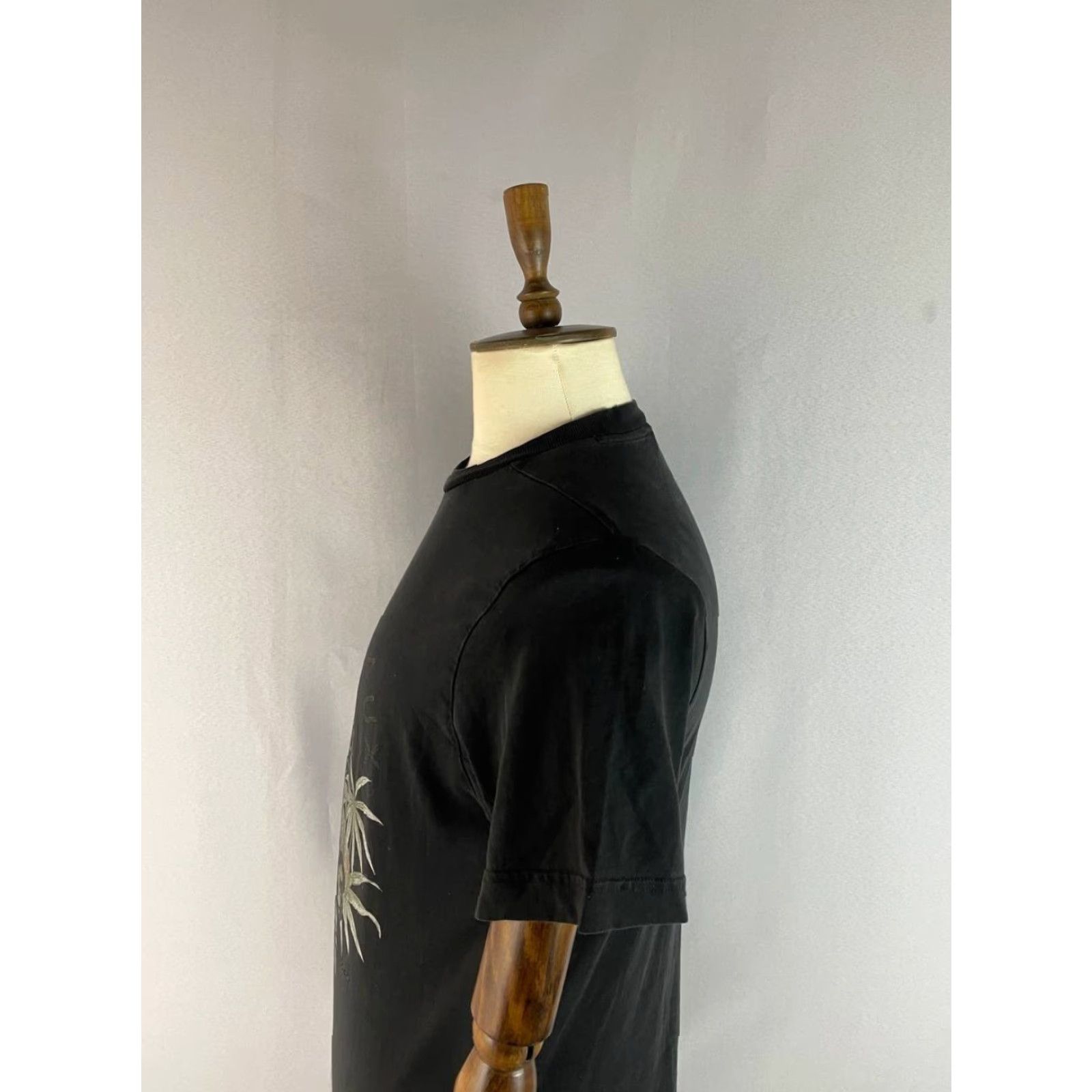 Adidas Adidas Mens Y-3 Yamamoto Cobra T-Shirt L Black Short Sleeve Crew Neck Size US L / EU 52-54 / 3 - 7 Thumbnail