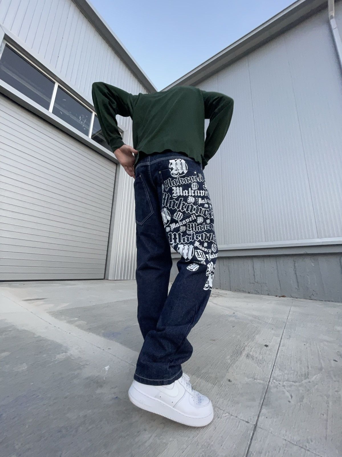Makaveli × Vintage Vintage Makaveli jeans rap hip hop baggy jeans Size US 34 / EU 50 - 3 Thumbnail
