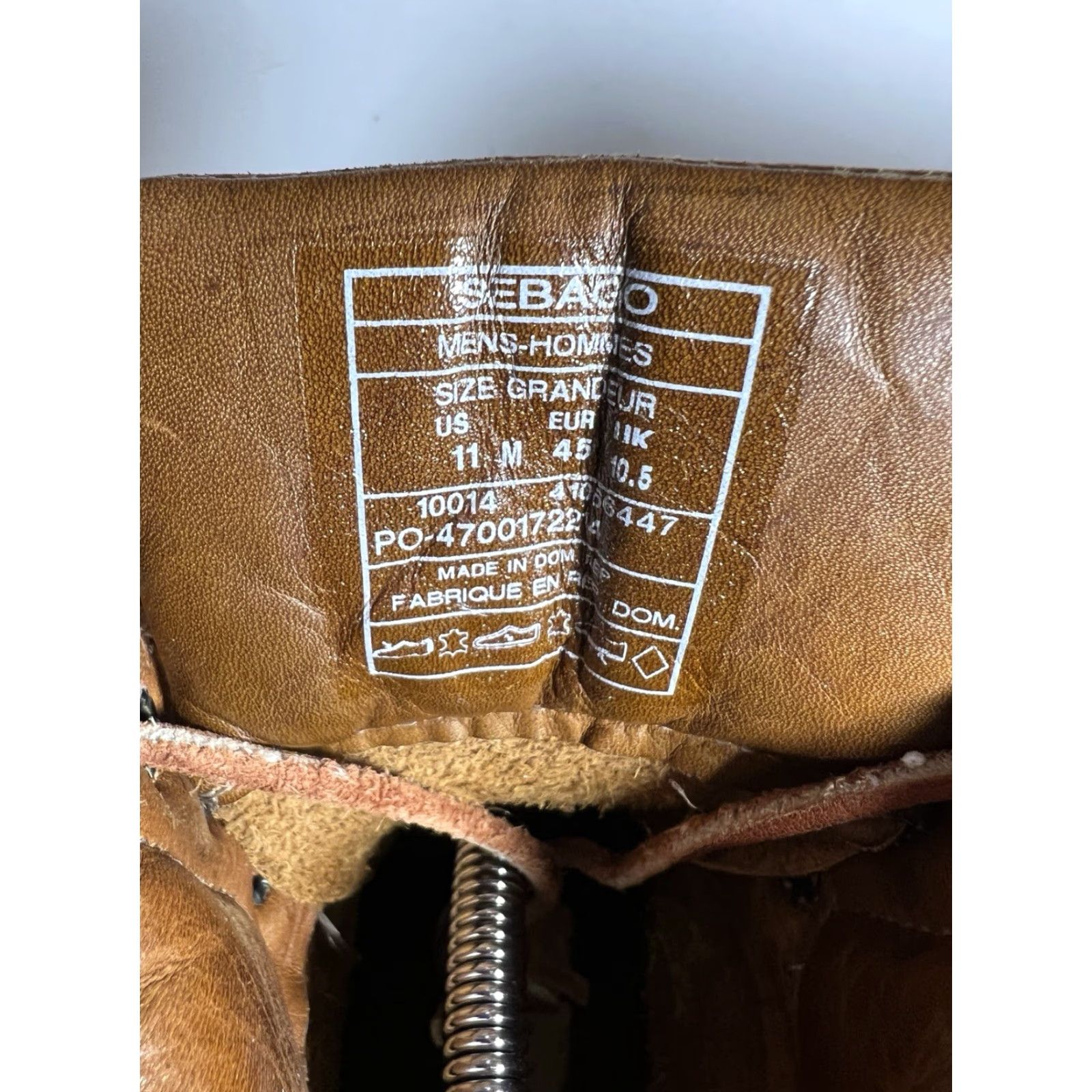 Sebago Sebago X Vane Scout Leather Boots Rust Cedar Mens Size 11 M Vibram Soles Chukka Ankle Leather Multicolor Casual Travel City Going Out Deer Mens Size US 11 / EU 44 - 5 Thumbnail