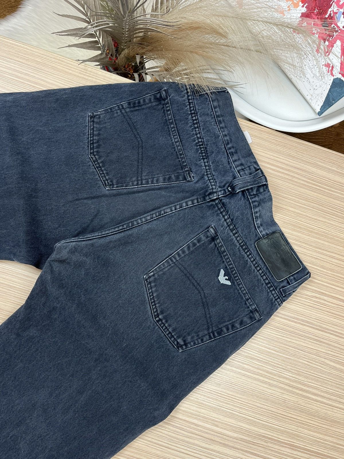 Armani × Vintage Archive 90s vintage Armani jeans Size US 32 / EU 48 - 3 Thumbnail