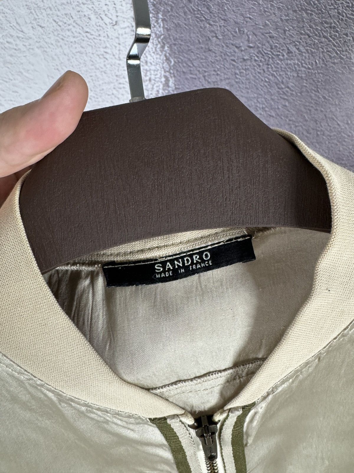 Sandro Sandro Bombers Vintage made in France Acetate jacket Size M / US 6-8 / IT 42-44 - 11 Thumbnail