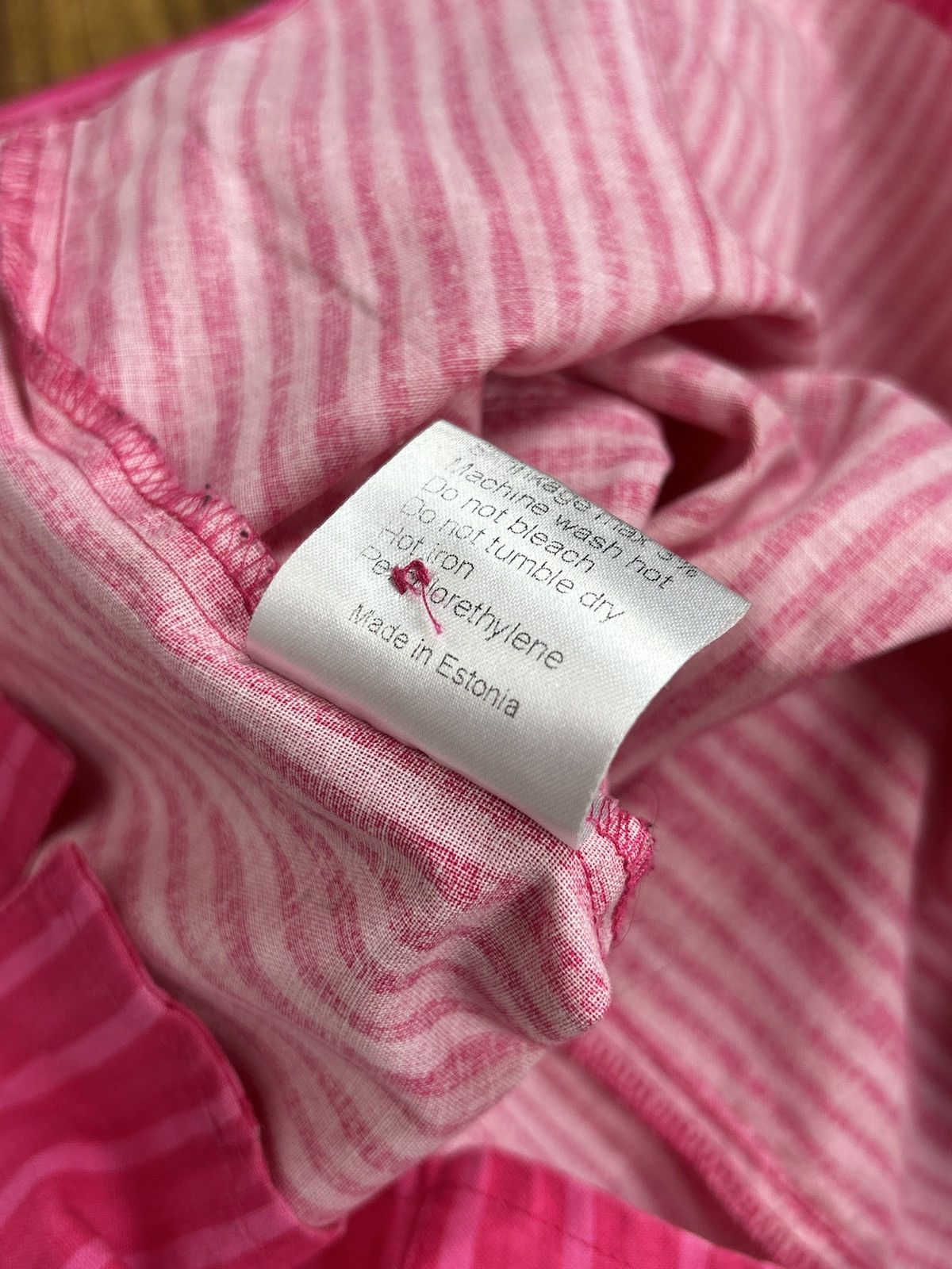 Marimekko Marimekko Jokapoika Metal Button Striped Shirt Pink Size XS Size XS / US 0-2 / IT 36-38 - 10 Thumbnail