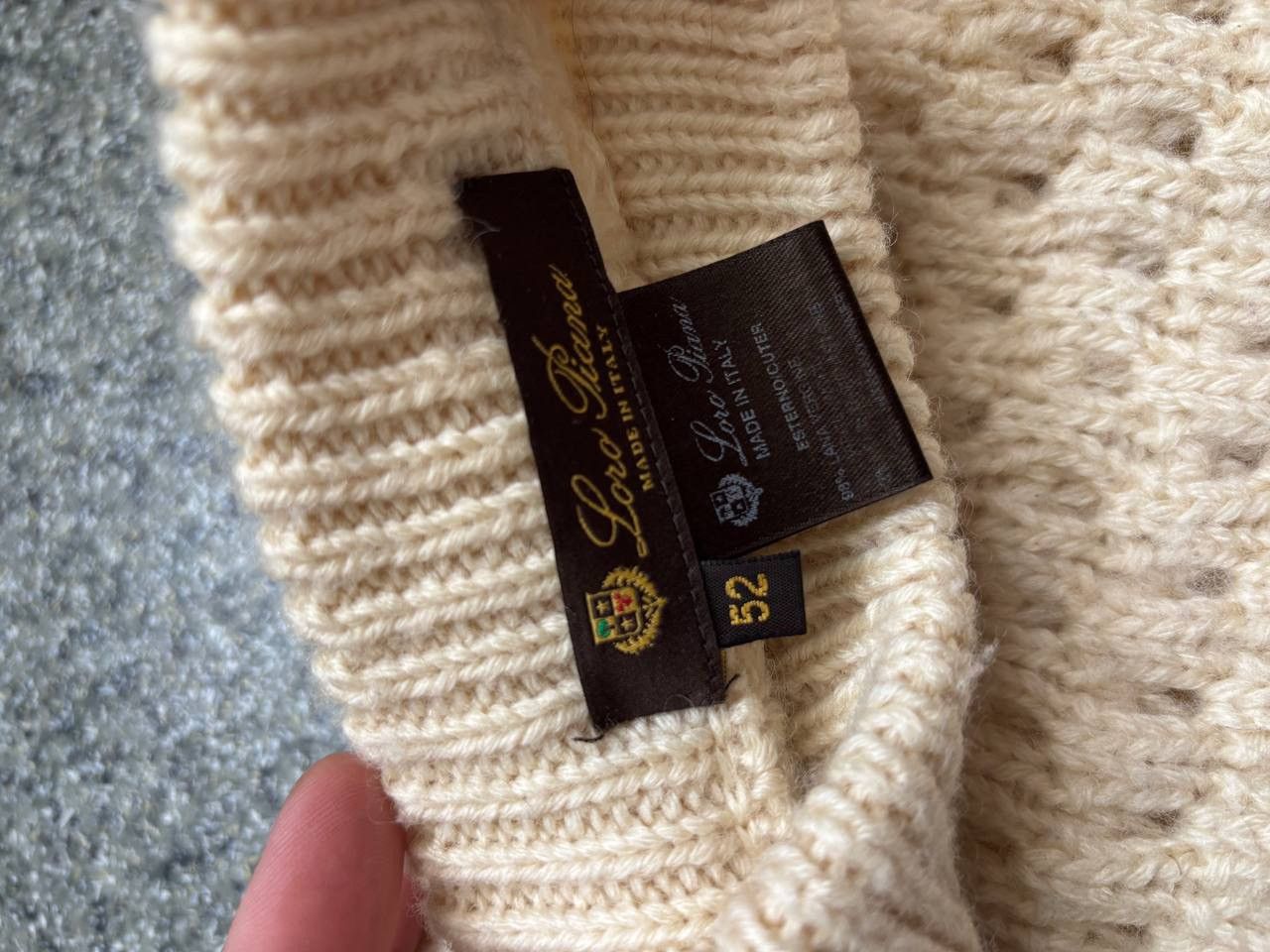 Loro Piana Loro Piana Chunky Knit sweater Size US S / EU 44-46 / 1 - 5 Thumbnail