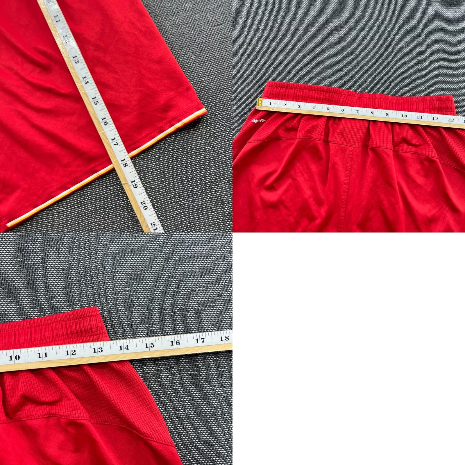New Balance New Balance Liverpool 2015-2016 Home Mens Shorts M Red Football Adult Size US 31 - 8 Thumbnail