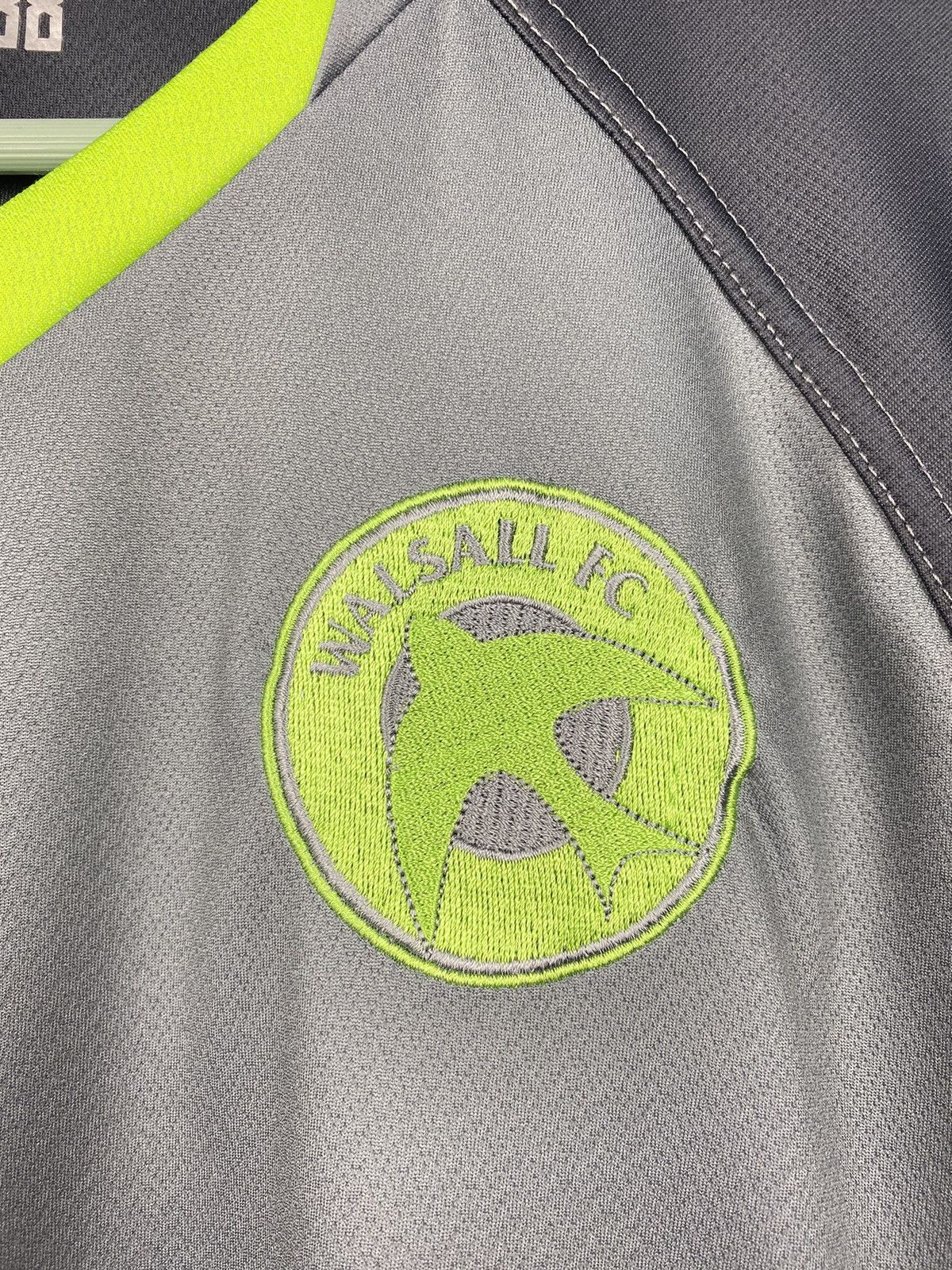 Errea Walsall FC 2018 2019 Errea Third Football Jersey PSG Arsenal Size US L / EU 52-54 / 3 - 2 Thumbnail
