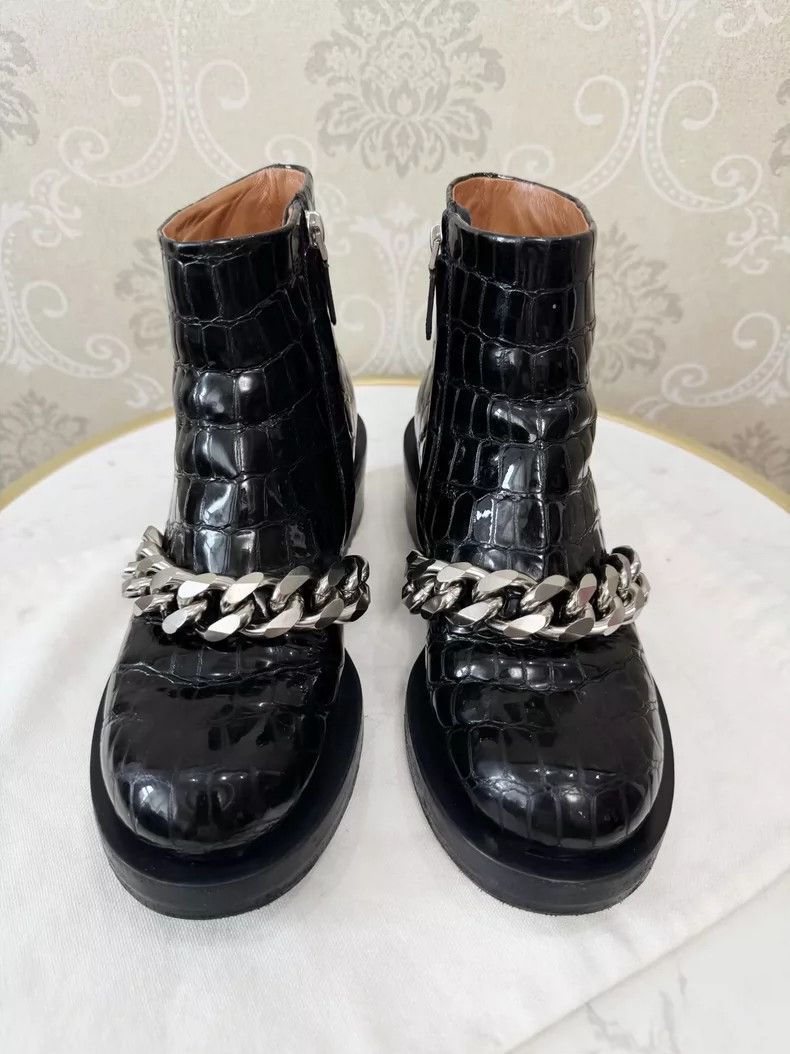 Givenchy Givenchy Chain Boots, Size 36 Size US 5.5 / IT 35.5 - 1 Thumbnail