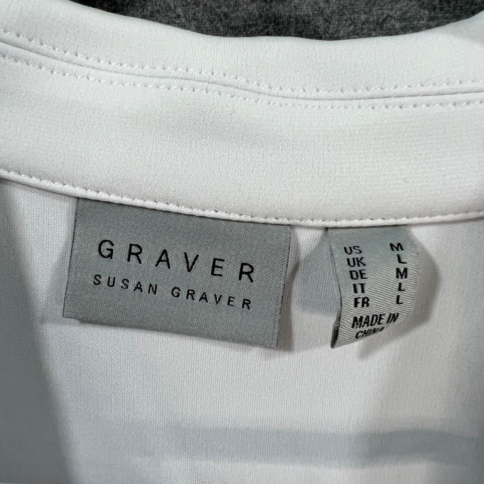 Other GRAVER Susan Graver LK Fusion 3/4 Sly Cutaway Size M / US 6-8 / IT 42-44 - 3 Thumbnail