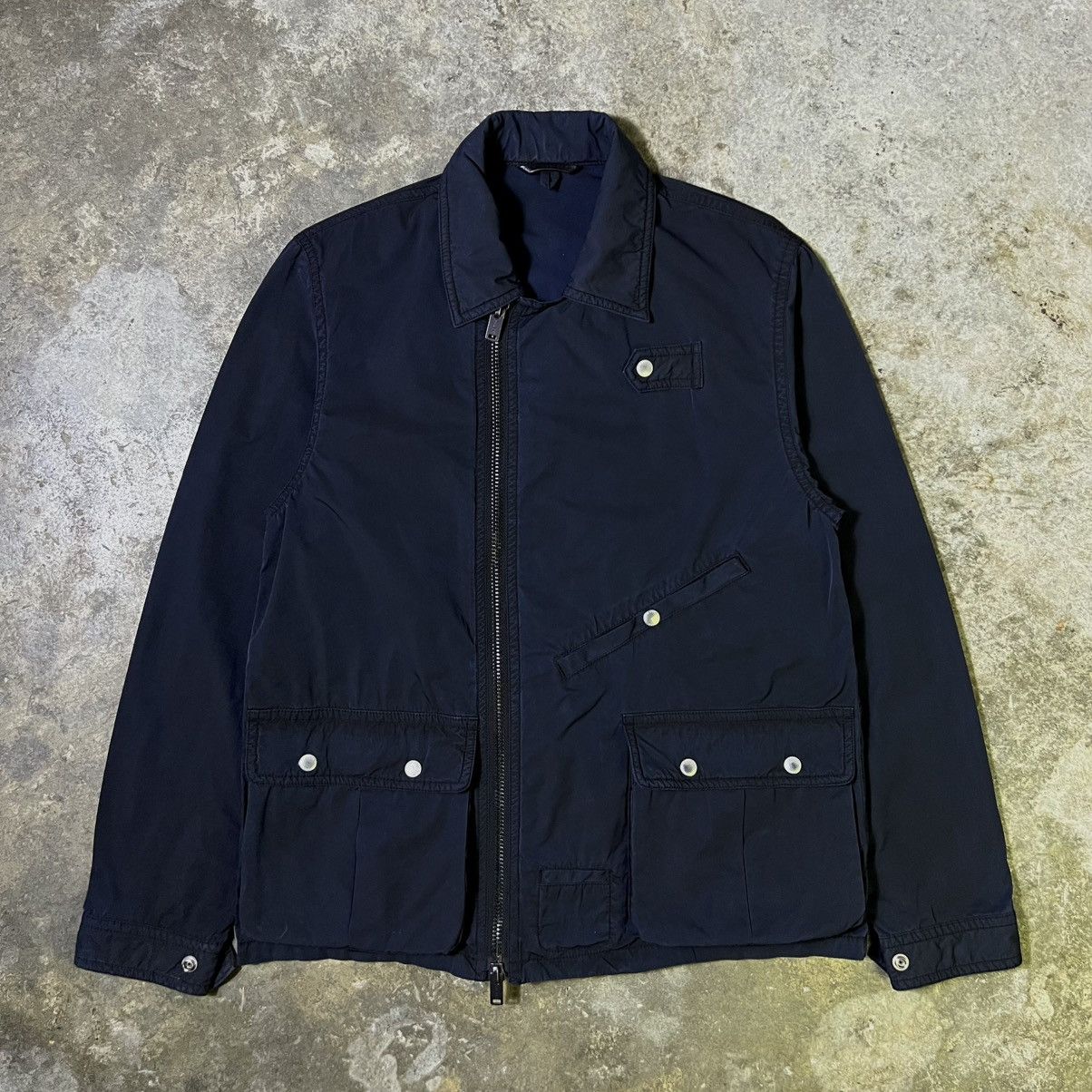 Other NYUZELESS Japan - Down-Lined Rider Jacket - Navy Blue Size US L / EU 52-54 / 3 - 1 Thumbnail