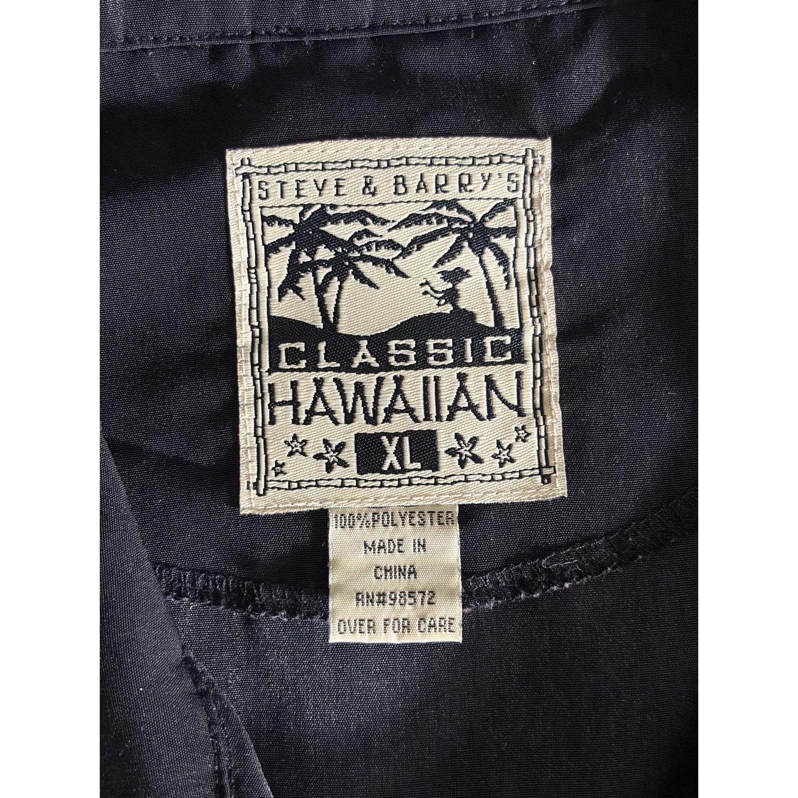 Steve And Barrys × Vintage Y2K Steve & Barry's Classic Hawaiian Button-Up Casual Shirt Size US XL / EU 56 / 4 - 5 Thumbnail
