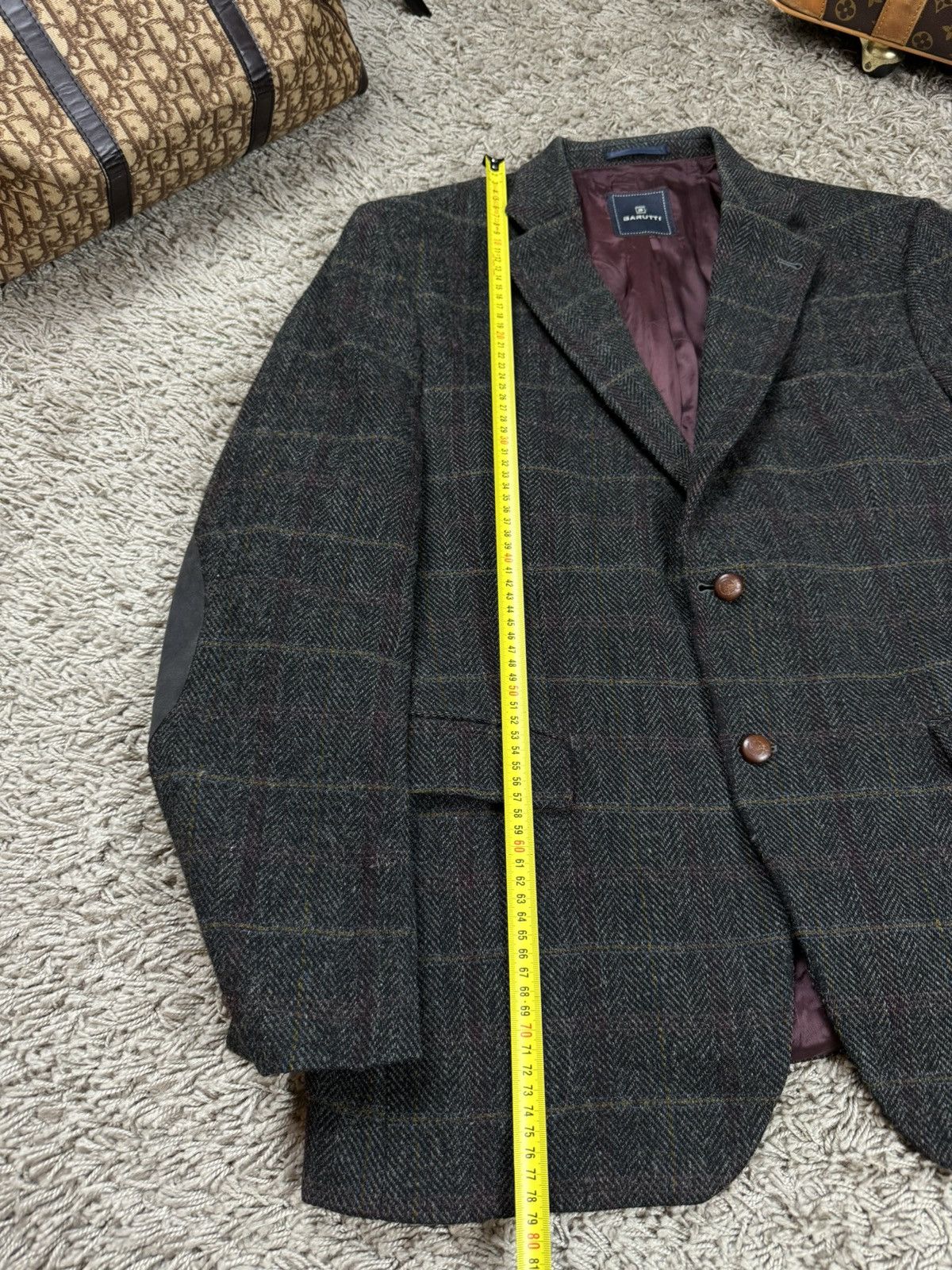 Harris Tweed × Vintage Vintage wool blazer Harris Tweed 90s original luxury item Size 48L - 6 Thumbnail