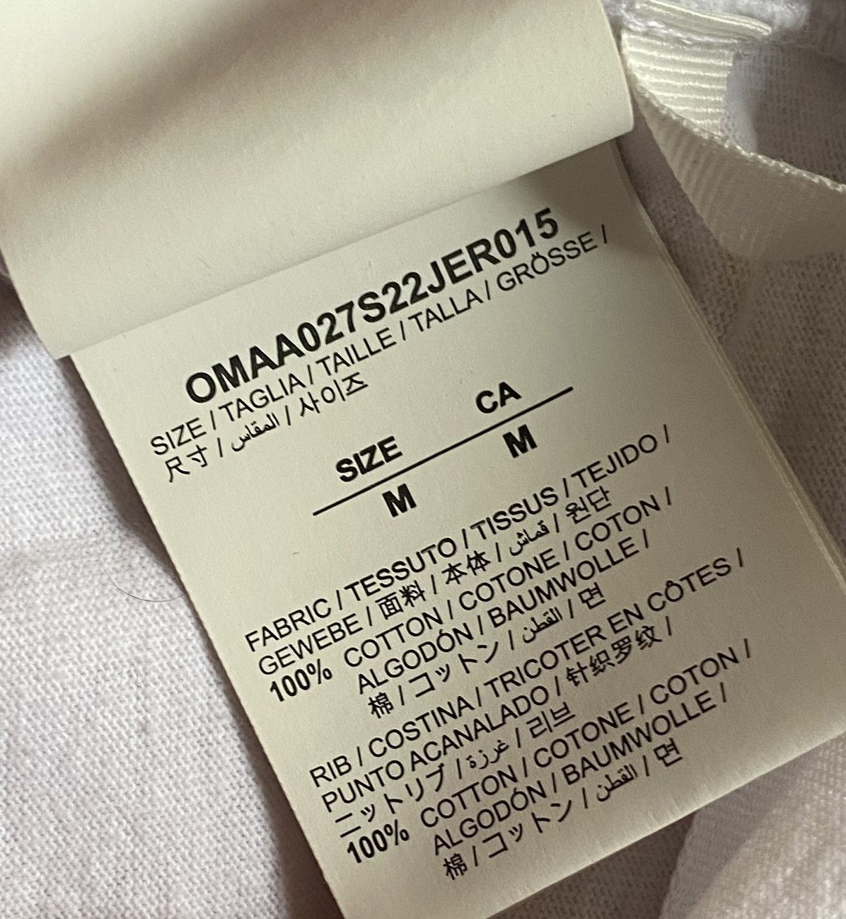 Off-White Off-White 90s Liquid T Shirt Size Medium Size US M / EU 48-50 / 2 - 7 Thumbnail