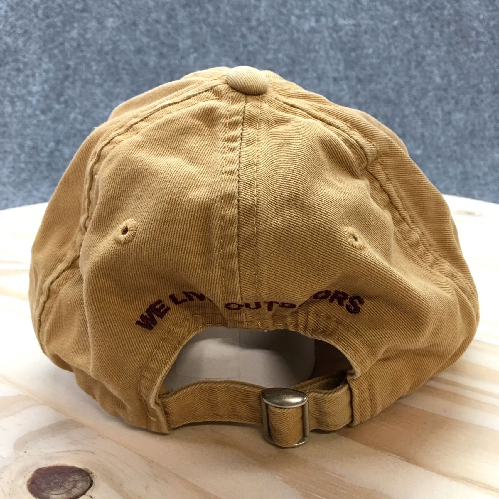 Logo 7 Gander Mountain Baseball Hat Mens Brown One Size Curved Brim Embroidered Logo Size ONE SIZE - 7 Thumbnail