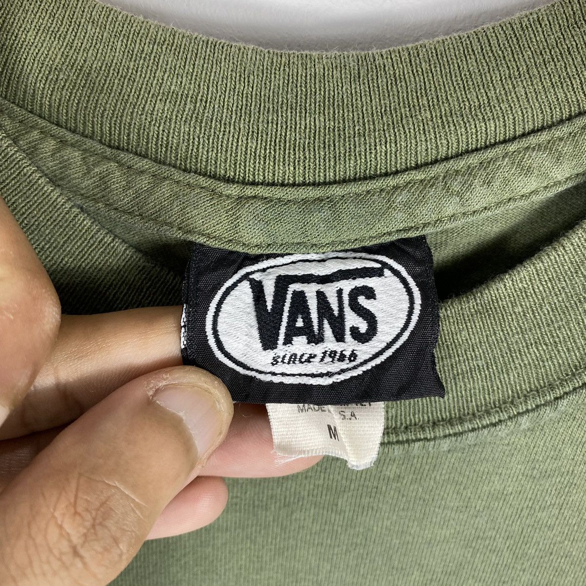 Vans Vintage 90's VANS DRAGON Graphic Faded Surf Skate Tee Size US M / EU 48-50 / 2 - 8 Thumbnail