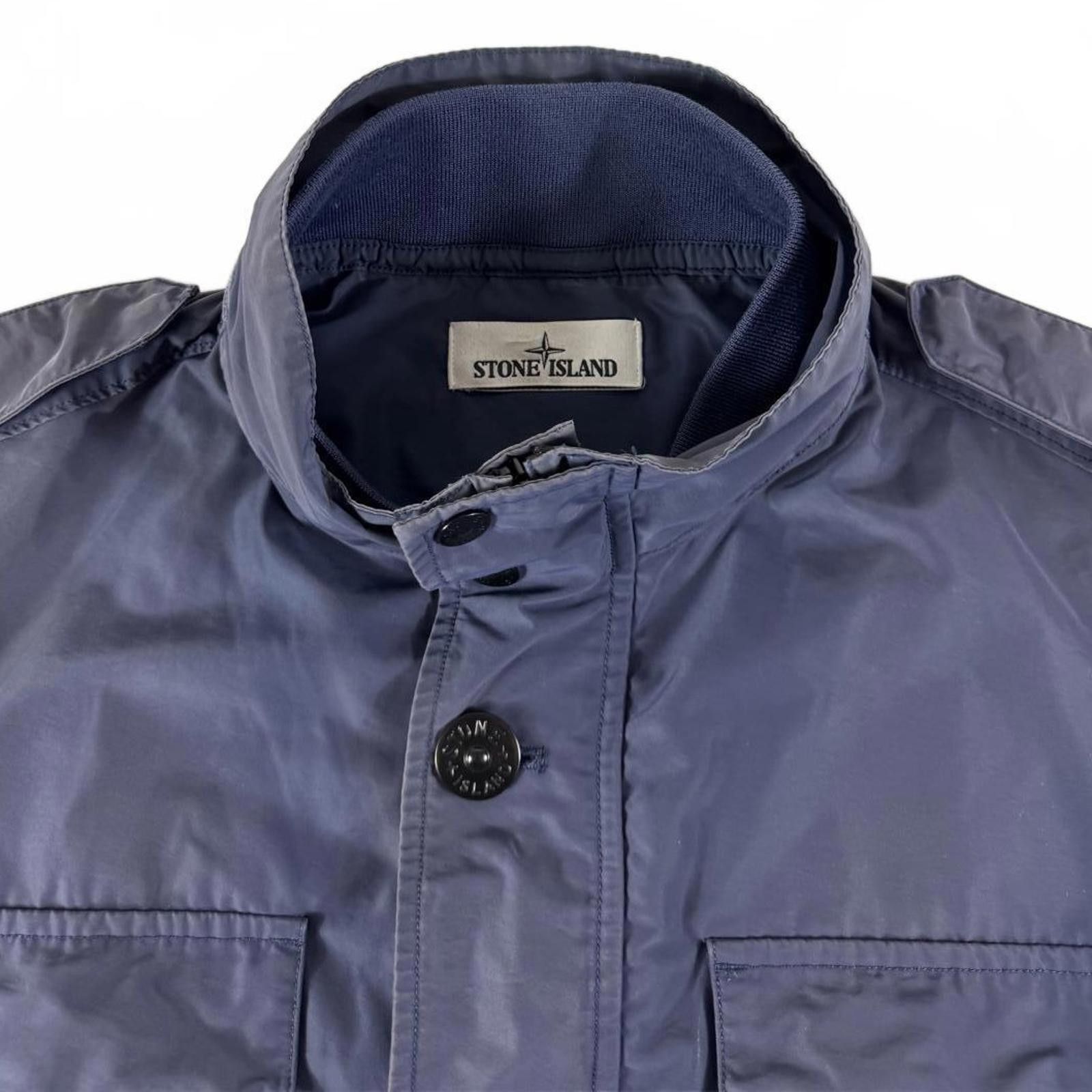 Stone Island Stone Island Micro Reps Field Jacket Blue Large Size US L / EU 52-54 / 3 - 4 Thumbnail