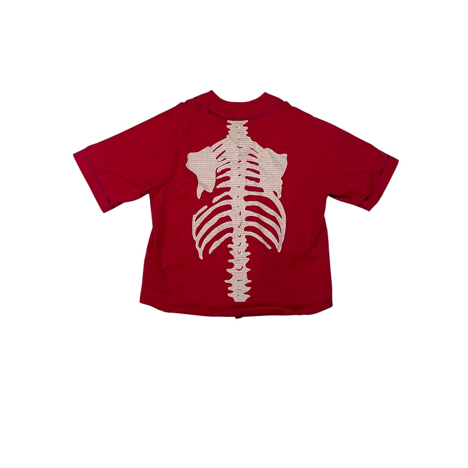 Kapital Kapital Kountry Bones Red Baseball Jersey Size US XL / EU 56 / 4 - 2 Thumbnail