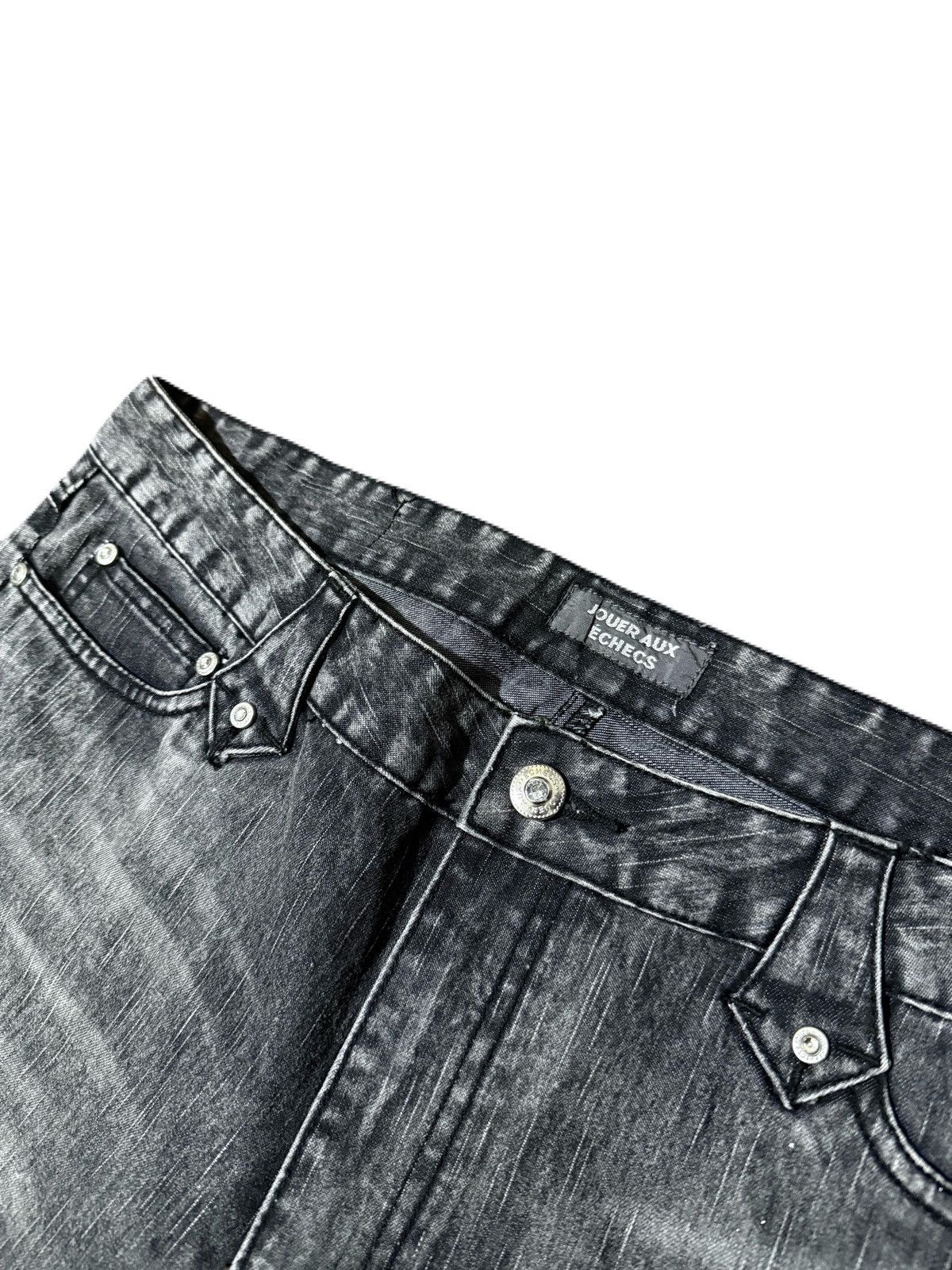 If Six Was Nine Vintage Japanese Brand Jouer Aux Echecs flare jeans Size US 34 / EU 50 - 7 Thumbnail