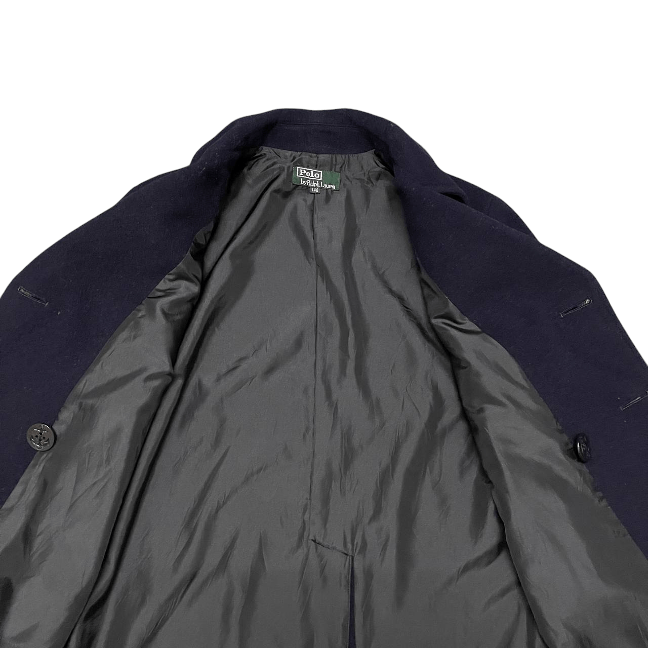 Polo Ralph Lauren Vintage Polo Ralph Lauren Wool Peacoat Size US S / EU 44-46 / 1 - 7 Thumbnail