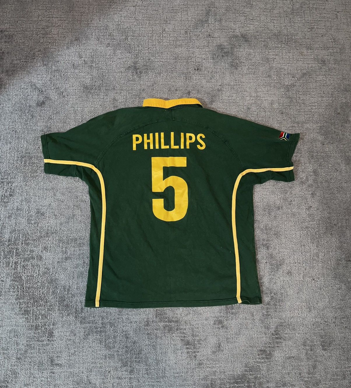 Nike × Vintage Nike South Africa Rugby Jersey Shirt Mens Green 2001/2002 Size US XL / EU 56 / 4 - 2 Thumbnail