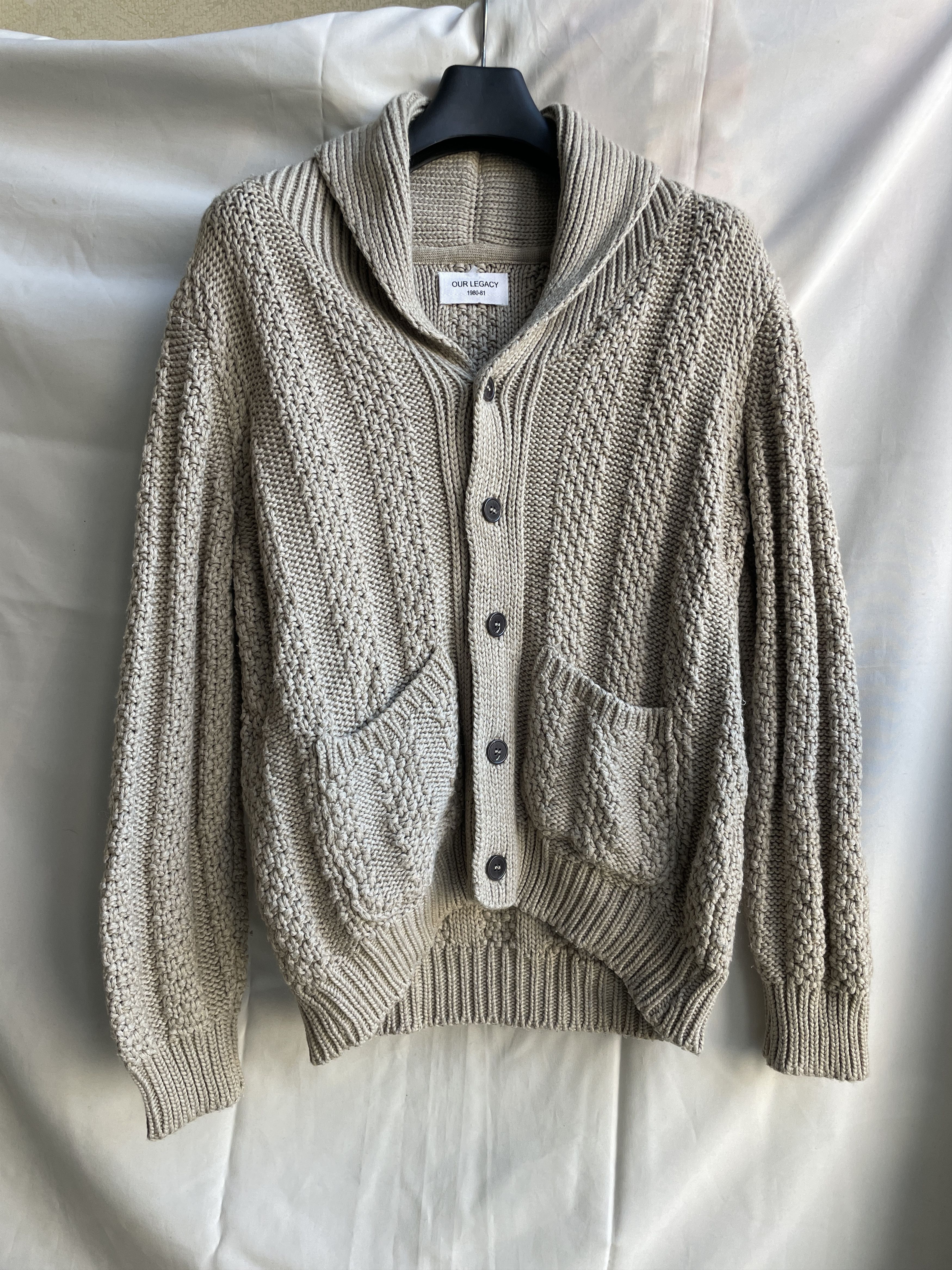 Our Legacy Our Legacy Shawl Collar Wool Blend Proper Cardigan Size XL Size US XL / EU 56 / 4 - 1 Thumbnail