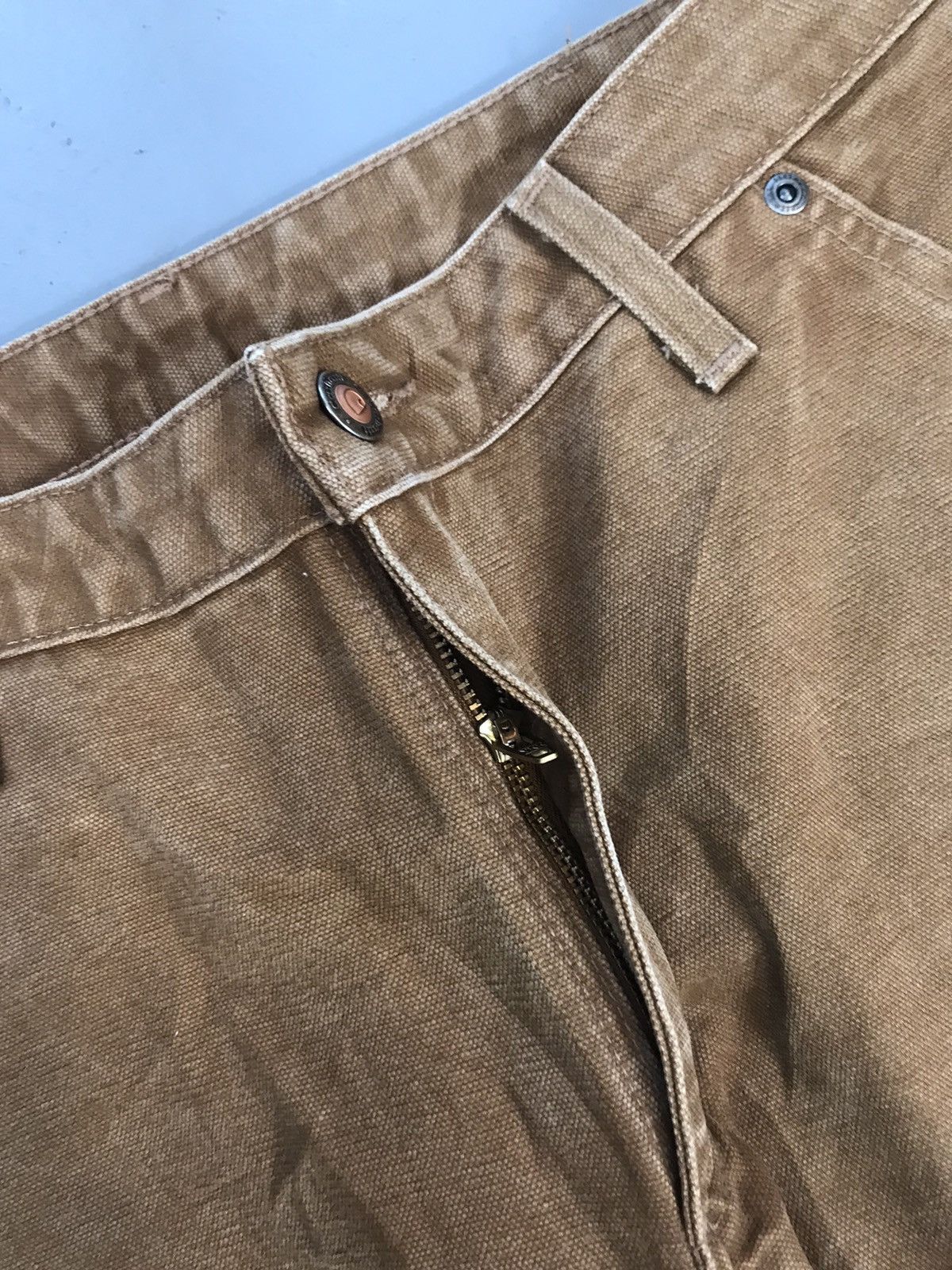Carhartt × Vintage Vintage Carhartt WB136 211 double knee denim Size US 32 / EU 48 - 5 Thumbnail