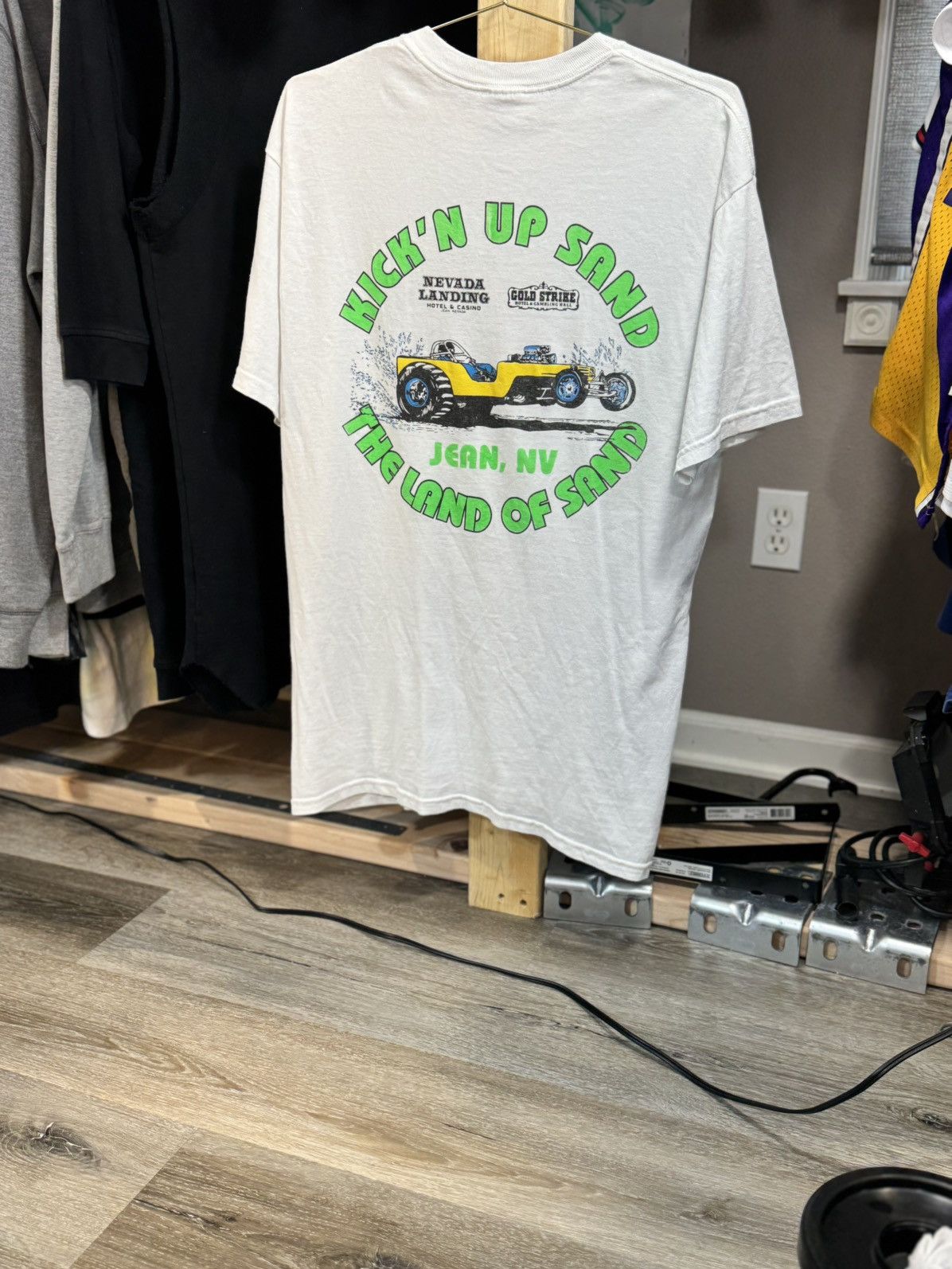 Vintage Bad Ass Vintage Tee RACING HANDPULLED GEM Size US L / EU 52-54 / 3 - 11 Thumbnail