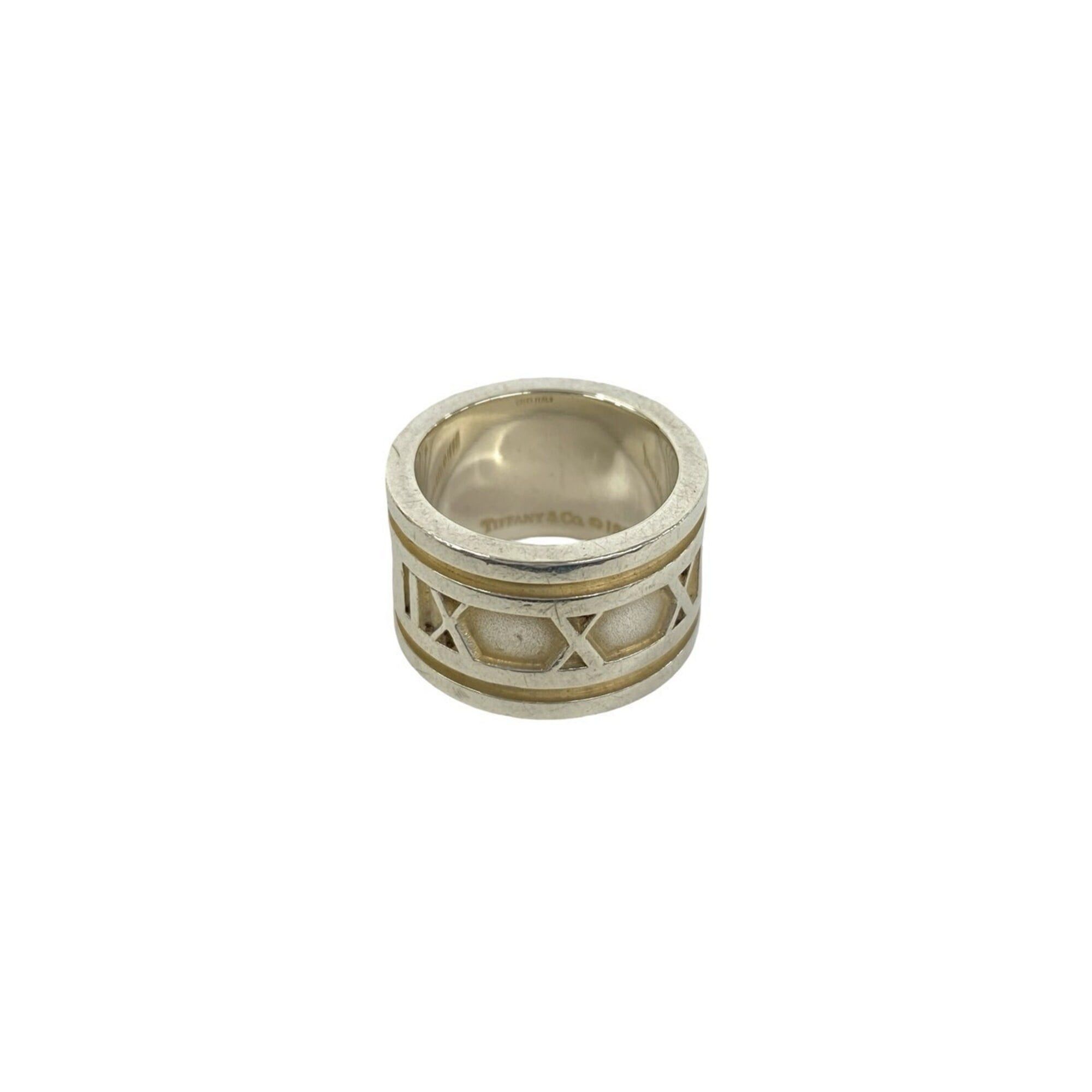 Tiffany & Co. TIFFANY&Co. Tiffany Wide Atlas Ring, Sterling Silver 925, Accessory, Silver, 27839 Size ONE SIZE - 1 Thumbnail