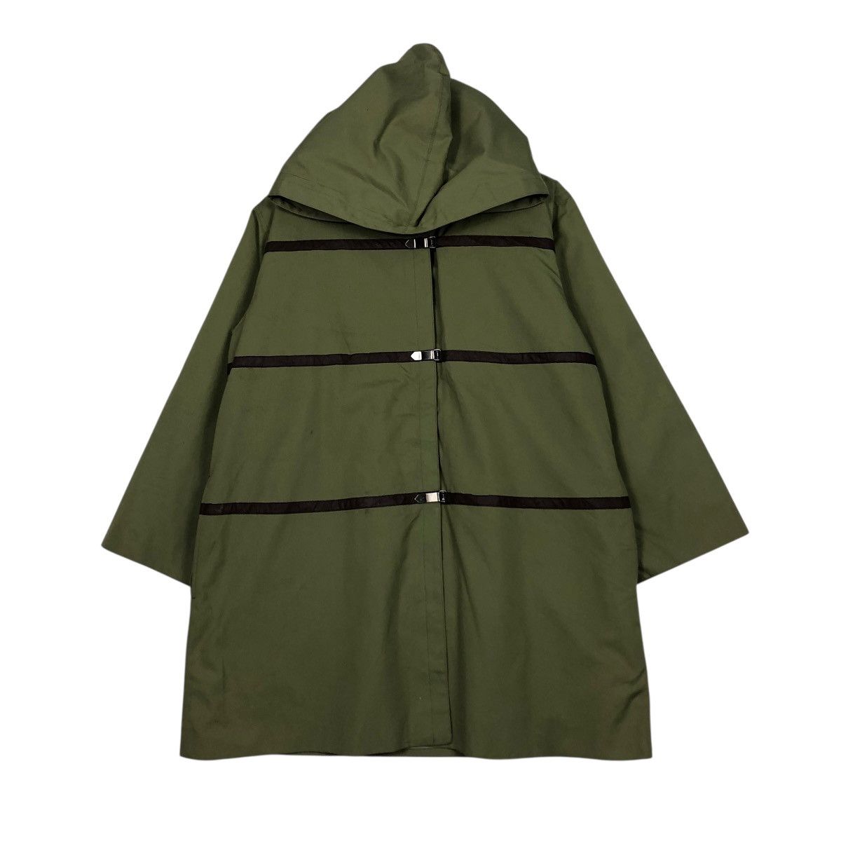 Japanese Brand 🔥RICH GREEN LONG JACKET JANE MORE MINK FUR BLANKET Size US M / EU 48-50 / 2 - 3 Thumbnail