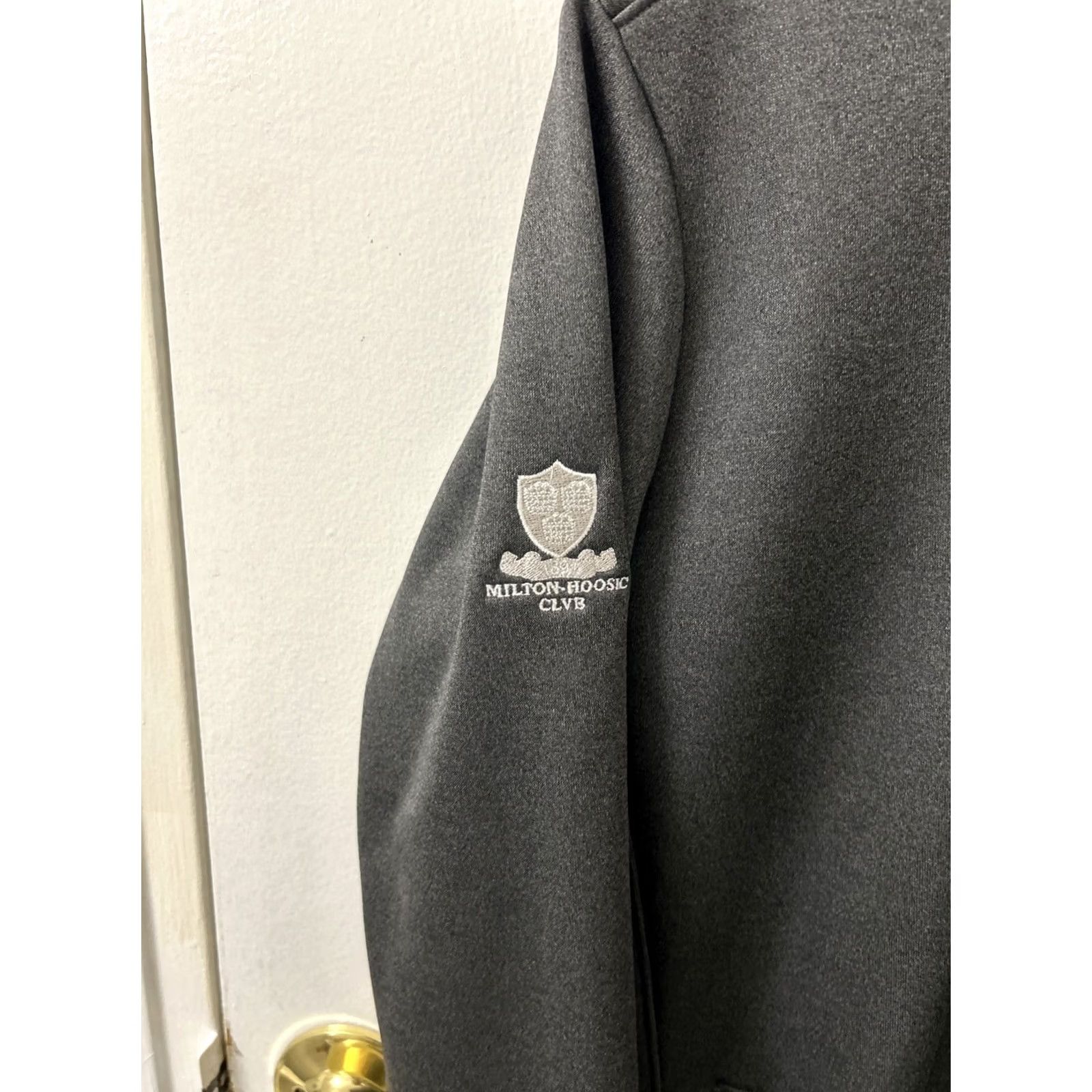 Nike Nike Therma Fit 1/4 Zip Pullover Shirt Womens Medium Gray Size M / US 6-8 / IT 42-44 - 7 Thumbnail