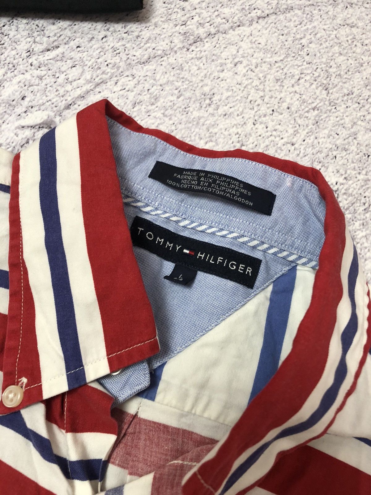 Tommy Hilfiger Men’s shirt Tommy Hilfiger size L vintage Size US L / EU 52-54 / 3 - 4 Thumbnail