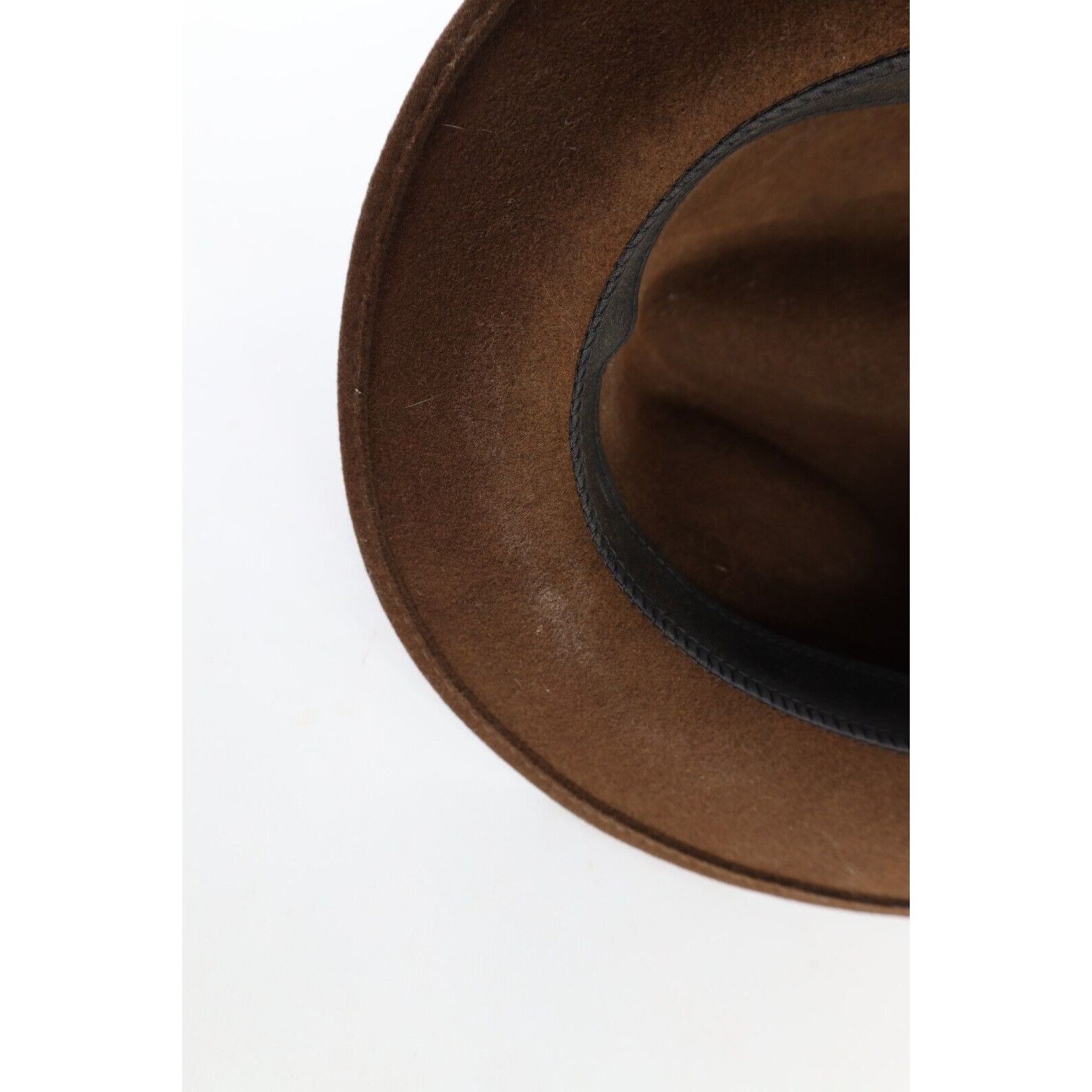 Vintage Vintage 70s Streetwear Rockabilly Felt Wool Fedora Hat Size ONE SIZE - 12 Thumbnail