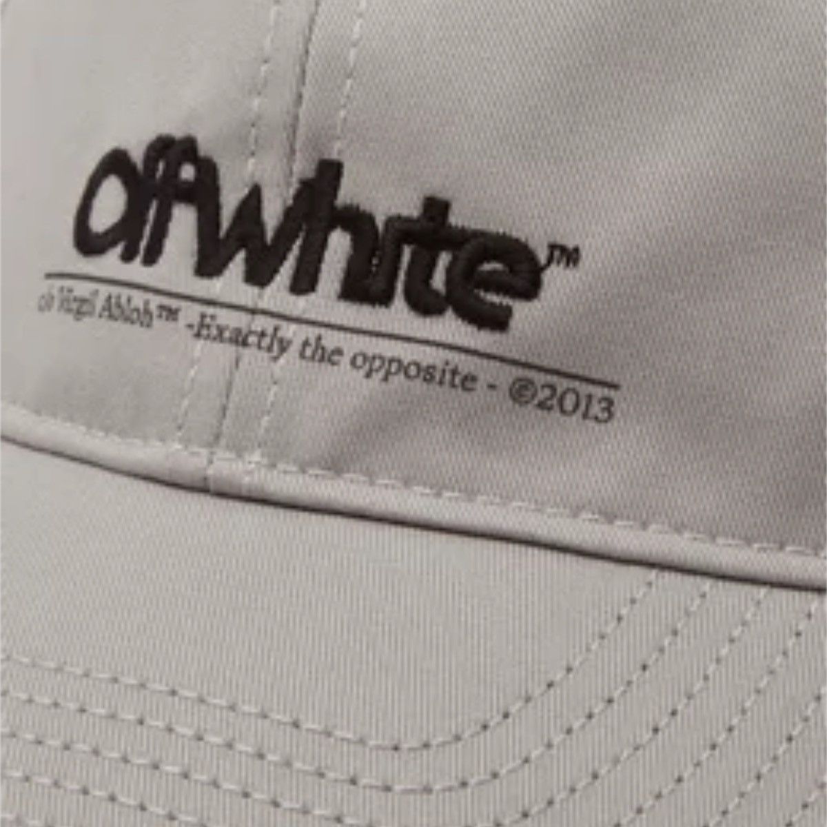 Off-White Off-White Chest Line Baseball Cap Size ONE SIZE - 4 Thumbnail