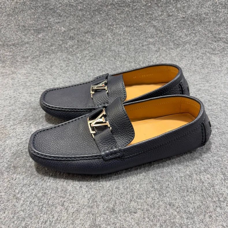 Louis Vuitton Louis Vuitton Leather Loafers - dmc Size US 10.5 / EU 43-44 - 1 Thumbnail