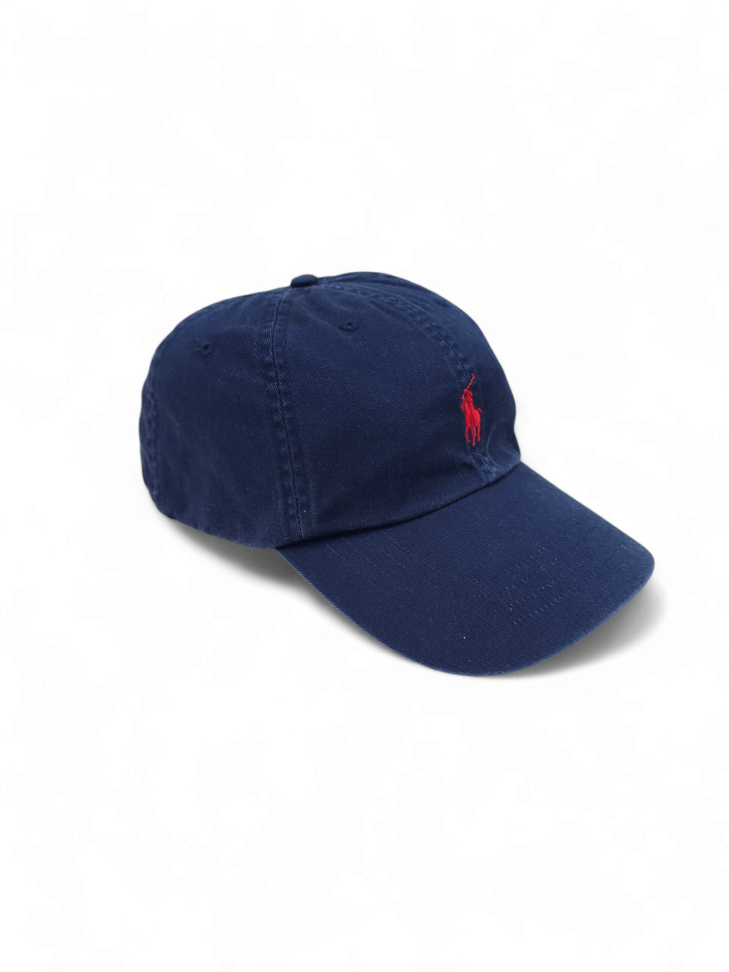 Polo Ralph Lauren 💎 90's Vintage Ralph Lauren Logo Strapback Navy Hat Cap Y2K Size ONE SIZE - 3 Thumbnail