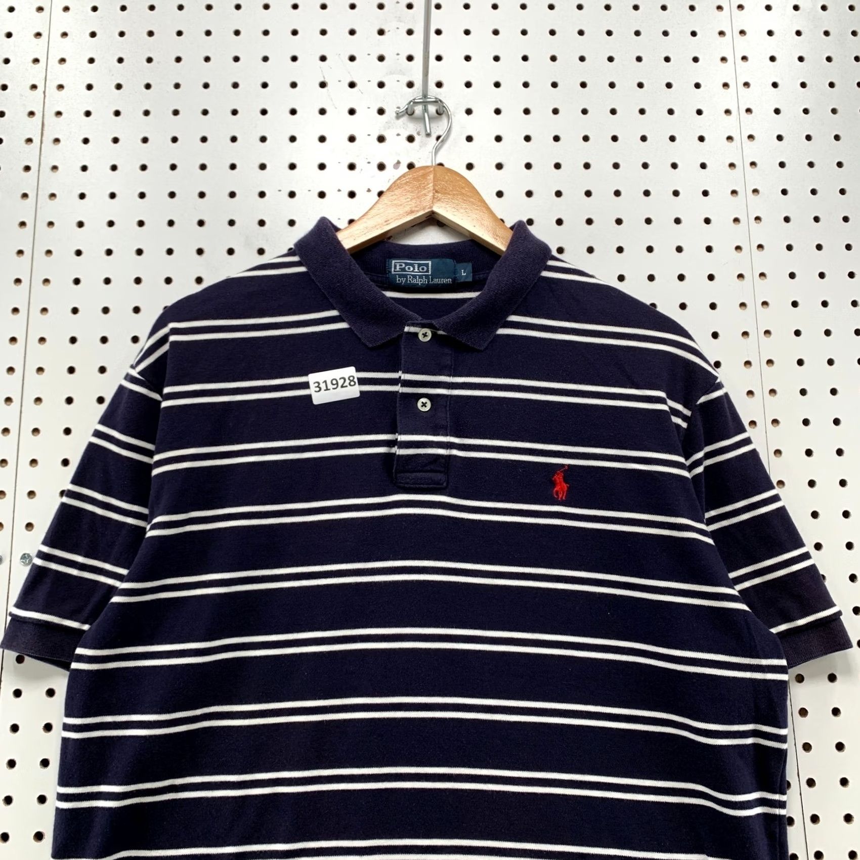 Polo Ralph Lauren Polo Ralph Lauren Shirt Mens Large Blue White Striped Pony 23x28 Vintage Polo Ralph Lauren Shirt Mens Large Blue White Striped Red Pony 23x28 Size US L / EU 52-54 / 3 - 7 Thumbnail