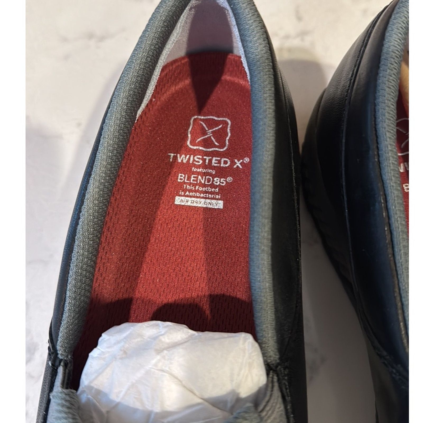 Twisted X Twisted X Floral Tooled Driving Moccasins leather size 9.5 Size US 9.5 / IT 39.5 - 11 Thumbnail