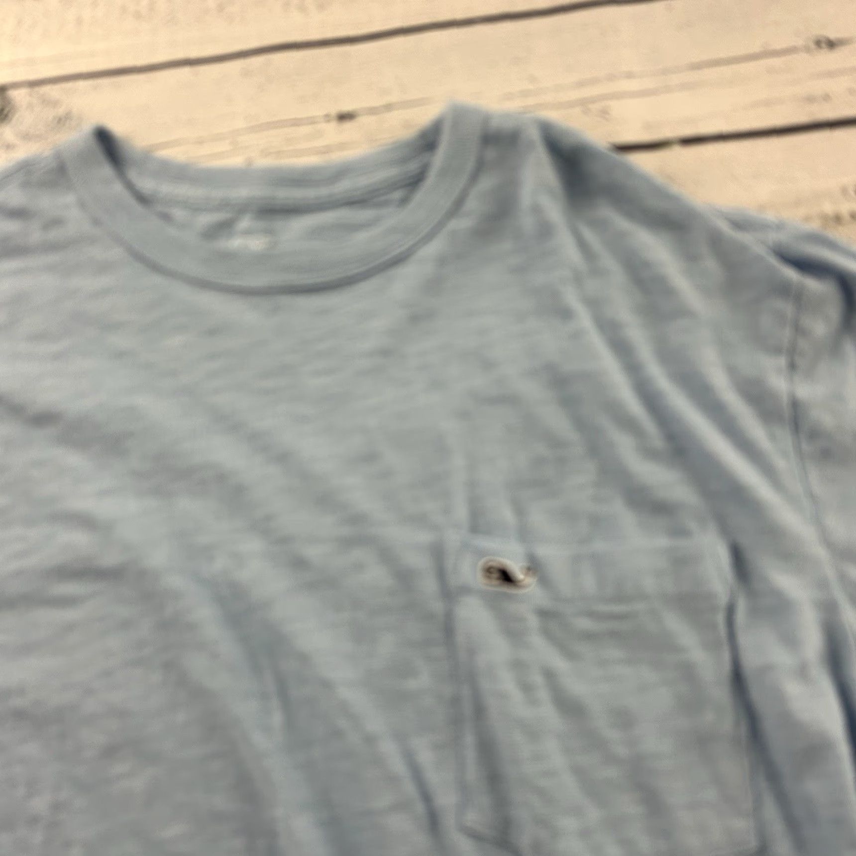 Vineyard Vines Vineyards Vines Short Sleeve T-Shirt Men’s Medium Blue Pocket Shirt Size US M / EU 48-50 / 2 - 2 Thumbnail