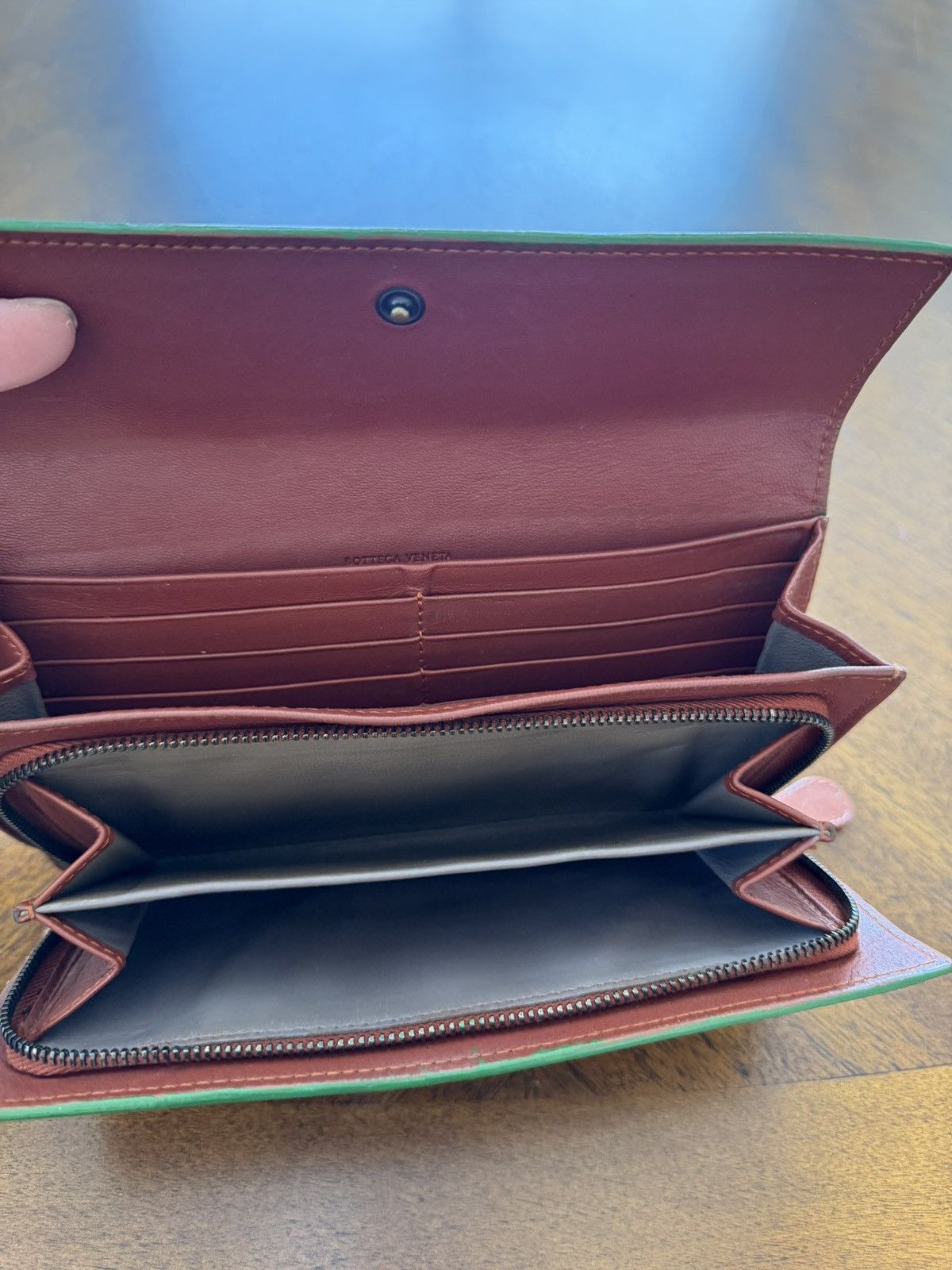Bottega Veneta Bottega Venetta Zipper Wallet * Repainted!! Size ONE SIZE - 2 Thumbnail