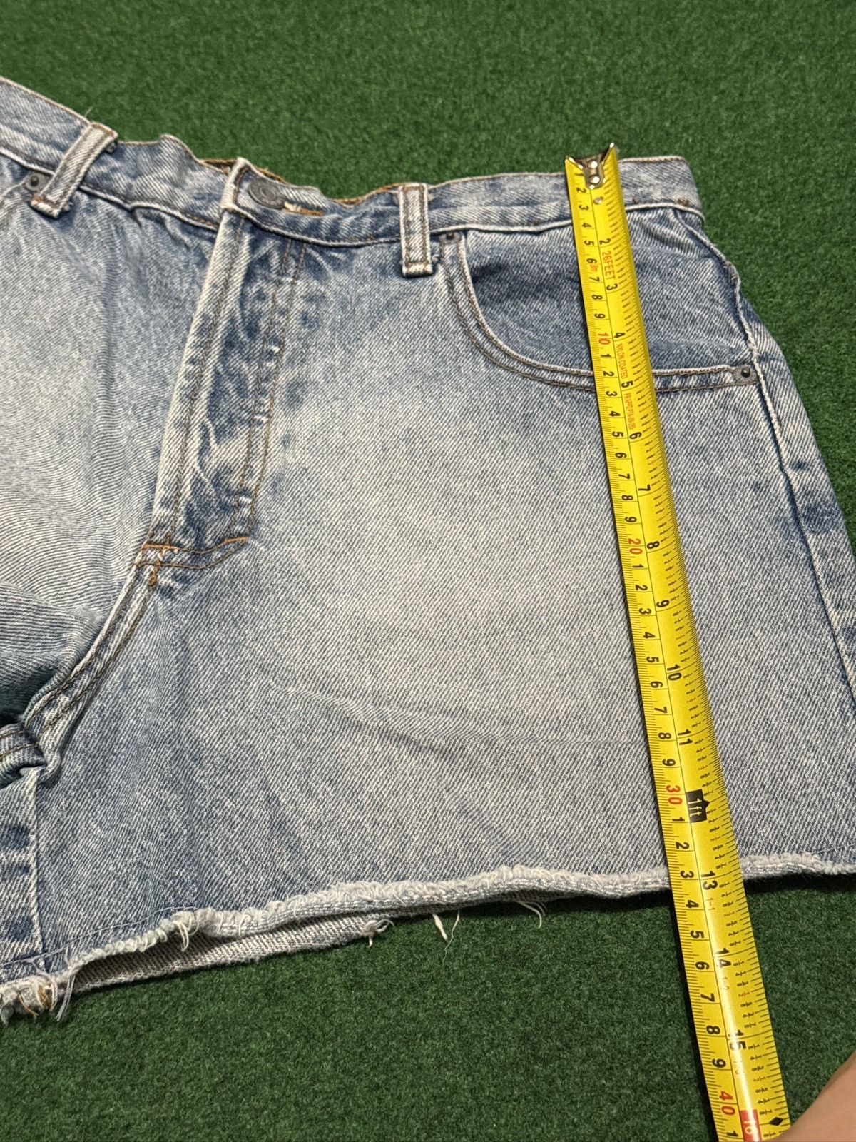 American Eagle Outfitters American Eagle Jorts Button Fly 5” Cutoff 30 Denim Shorts Size 28" / US 6 / IT 42 - 8 Thumbnail