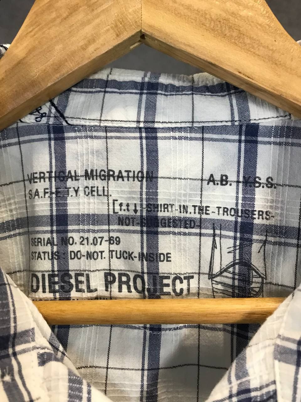 Designer × Diesel × Vintage Diesel vintage designer shirt Size US S / EU 44-46 / 1 - 5 Thumbnail