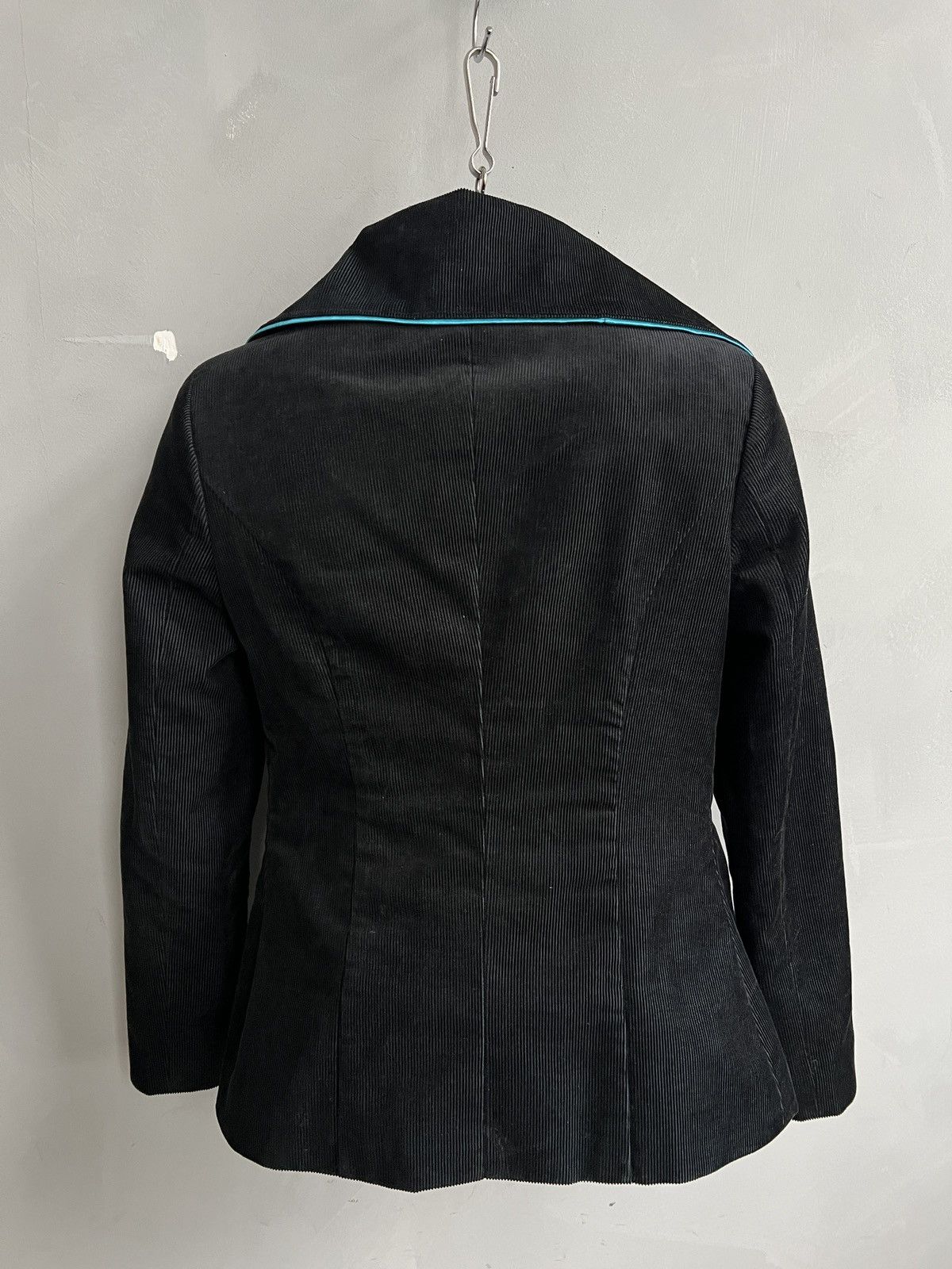 Hysteric Glamour Velvet y2k asymmetrical biker black rick owens style jacket Size US S / EU 44-46 / 1 - 5 Thumbnail