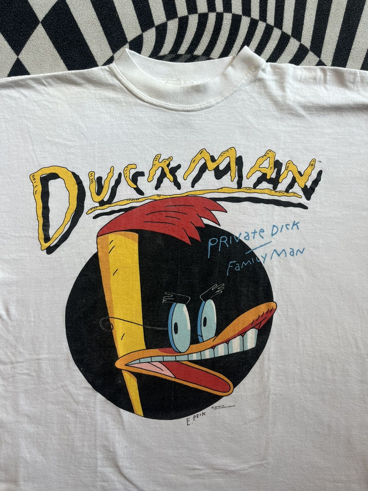 Arts & Science Vintage DUCK MAN Private Dick Family Man 1994’s USA Network Size US L / EU 52-54 / 3 - 5 Thumbnail