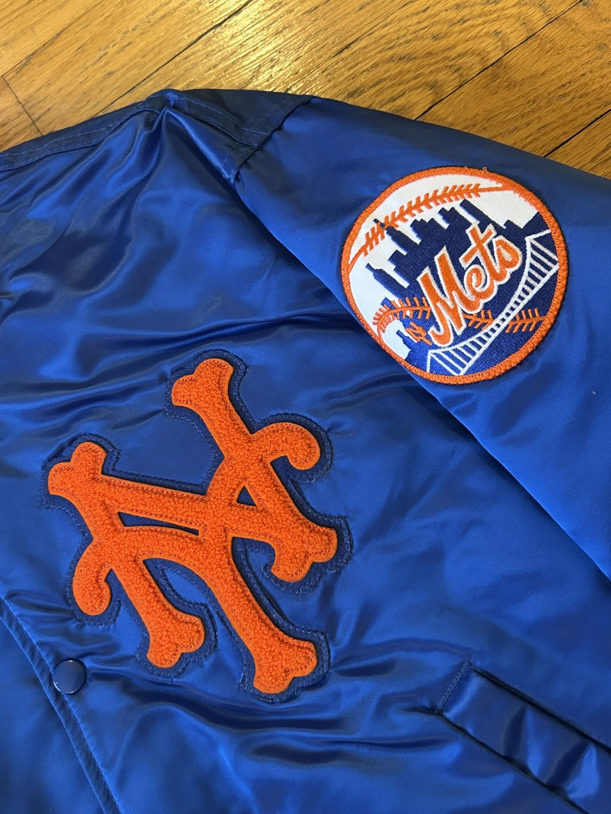 Starter Vintage New York Mets Starter Jacket Size US M / EU 48-50 / 2 - 2 Thumbnail