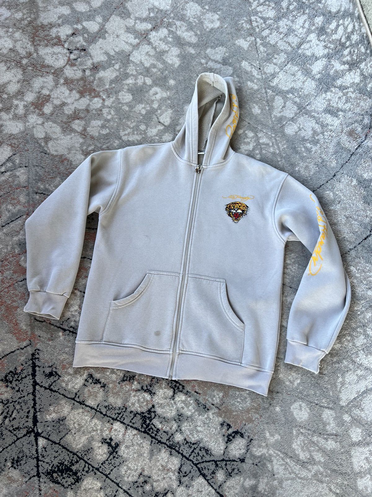 Christian Audigier Ed Hardy Vintage Zip Hoodie Size US L / EU 52-54 / 3 - 1 Thumbnail