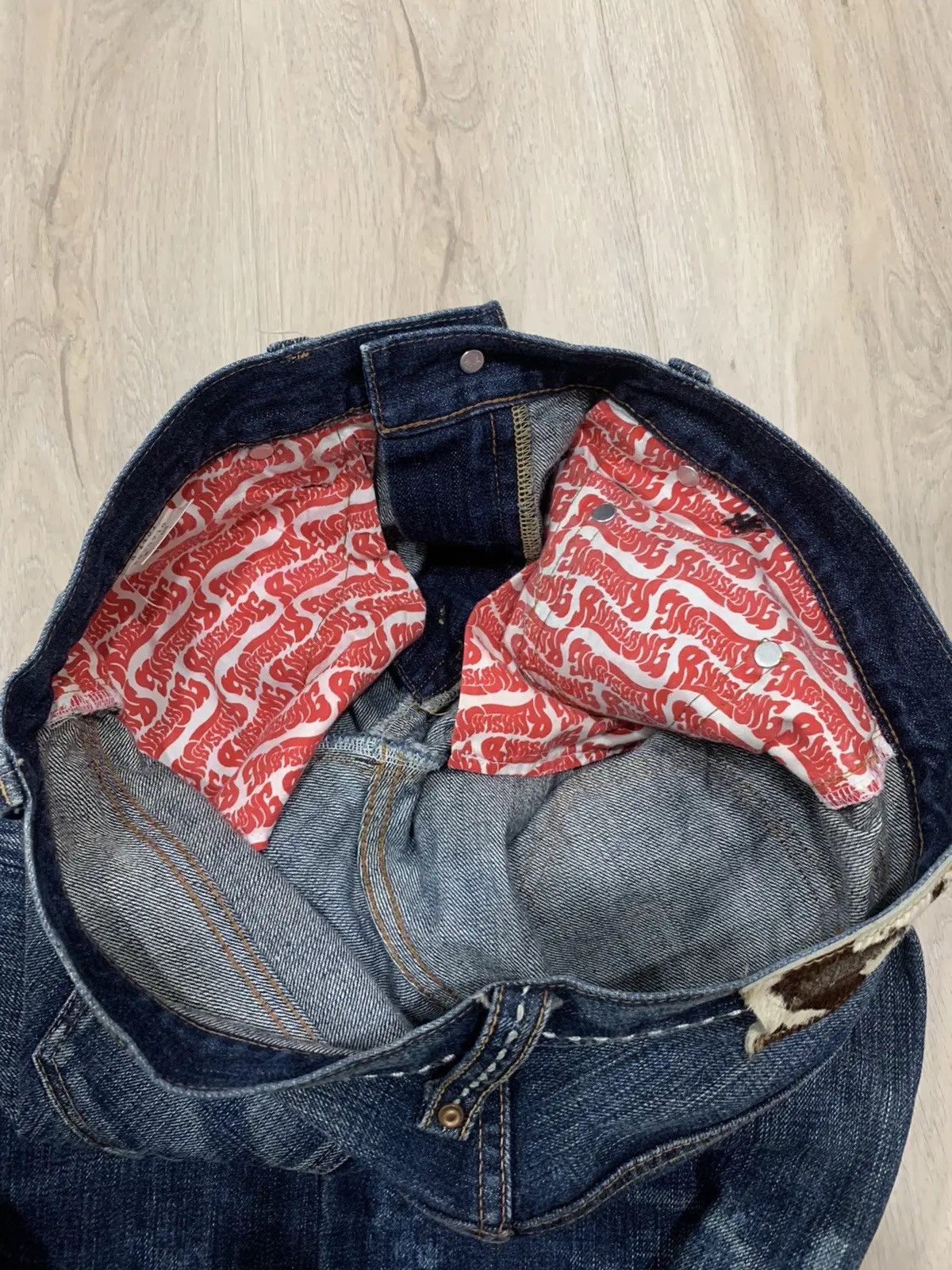 Japanese Brand × Vintage RNA jeans zipper leg style Size US 34 / EU 50 - 12 Thumbnail